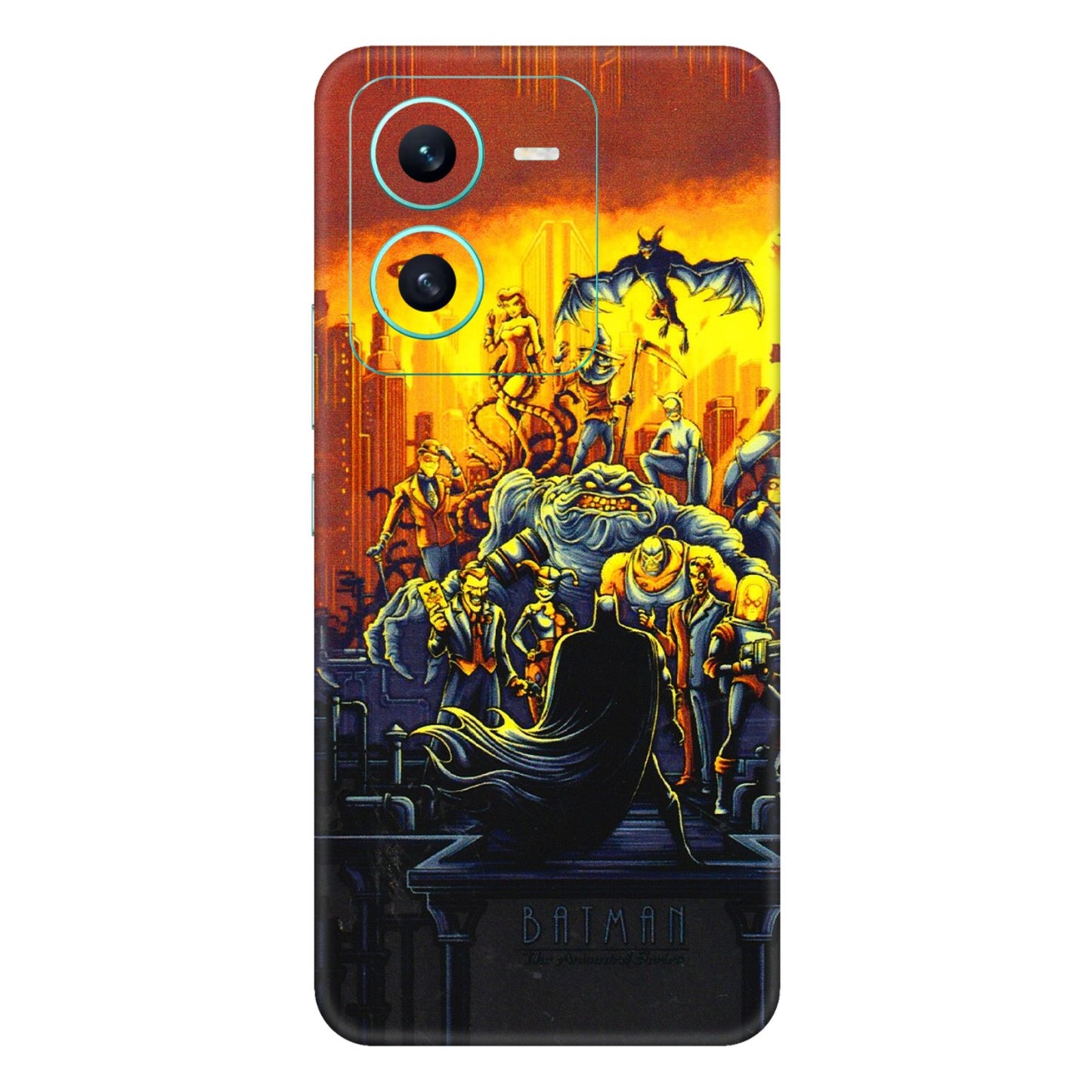 VIVO Z/V/X/T/U/S Series Phone Skins (All Models) - Games Doodles - 3D Embossed Finish (L-24) Vivo V25 (5G)