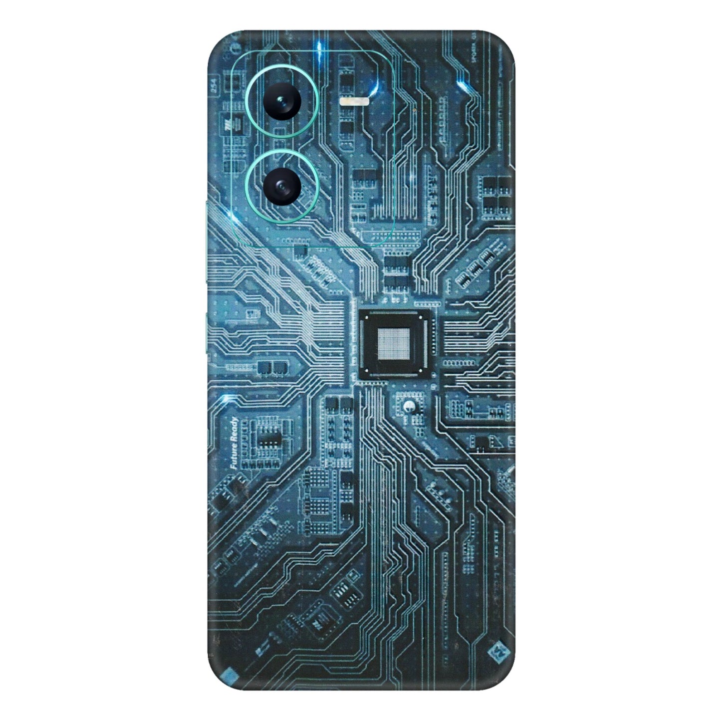VIVO Z/V/X/T/U/S Series Phone Skins (All Models) - Original Circuit - 3D Embossed Finish (L-267) Vivo V25 (5G)