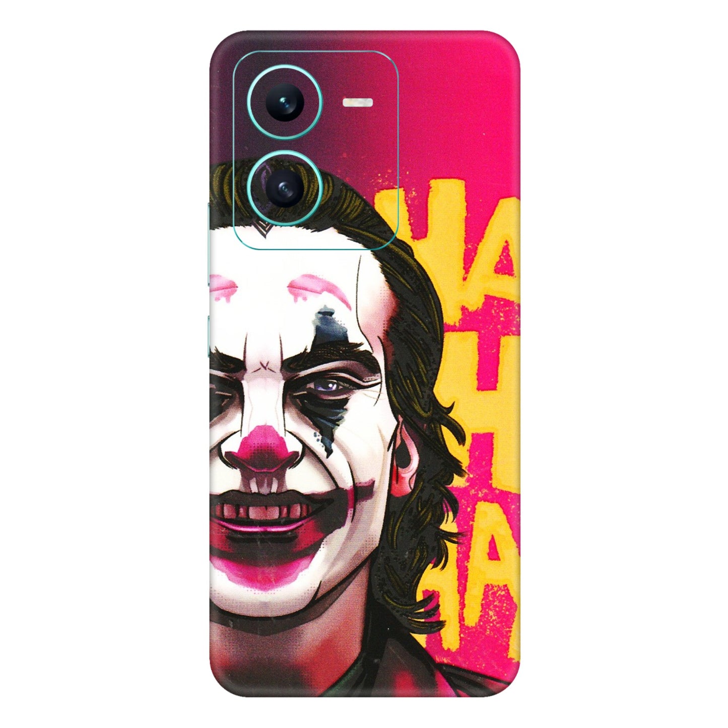VIVO Z/V/X/T/U/S Series Phone Skins (All Models) - Joker Evil Laugh - 3D Embossed Finish (L-97) Vivo V25 (5G)