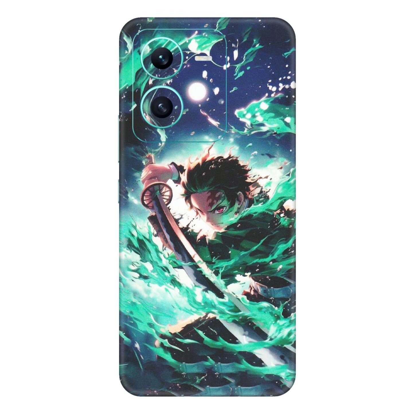 VIVO Z/V/X/T/U/S Series Phone Skins (All Models) - Sword Fighter Anime - Matte Finish (M-29) Vivo V25 (5G)