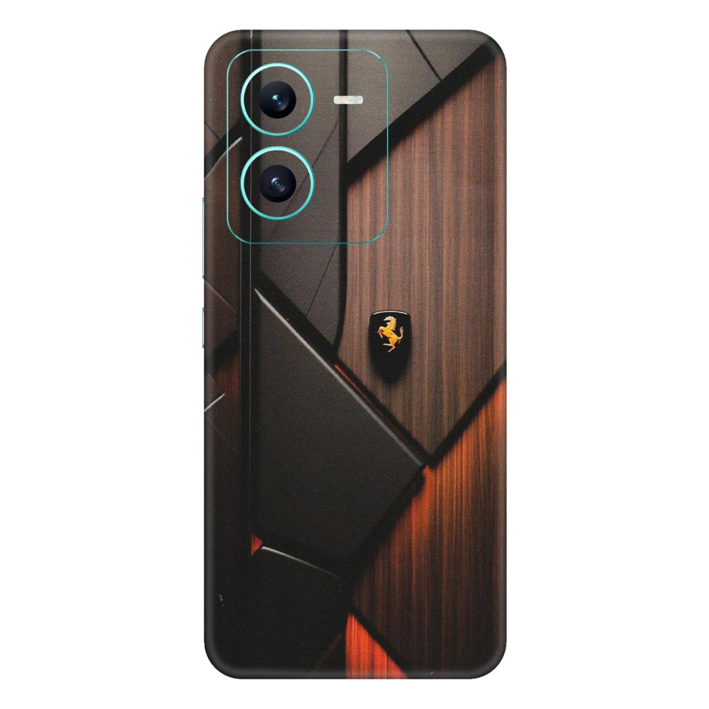 VIVO Z/V/X/T/U/S Series Phone Skins (All Models) - Lambo Beauty Wood Pattern Sober - Matte Finish (M-51) Vivo V25 (5G)