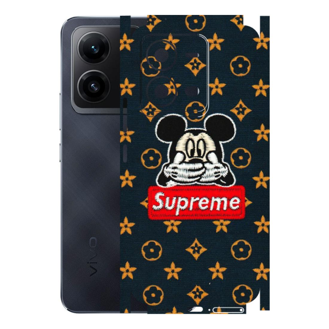 VIVO Z/V/X/T/U/S Series Phone Skins (All Models) - Mickey Supreme - Matte Finish (M-83) Vivo V25 (5G)