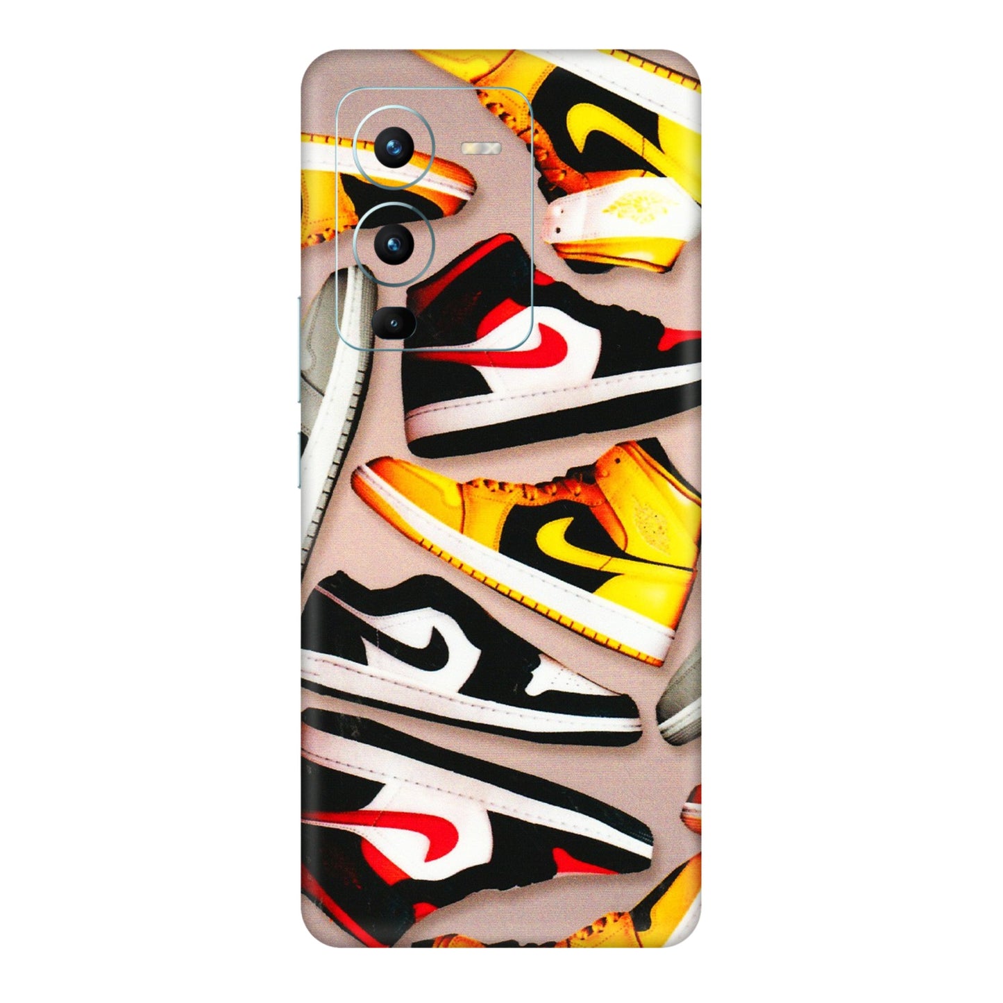 VIVO Z/V/X/T/U/S Series Phone Skins (All Models) - Sneaker Lover - 3D Embossed Finish (L-135) Vivo V25 Pro