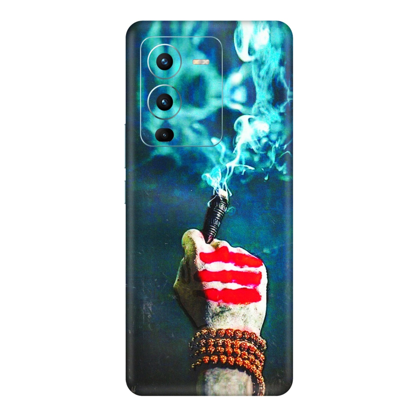 VIVO Z/V/X/T/U/S Series Phone Skins (All Models) - Mahadev Bhakt - 3D Embossed Finish (L-146) Vivo V25 Pro