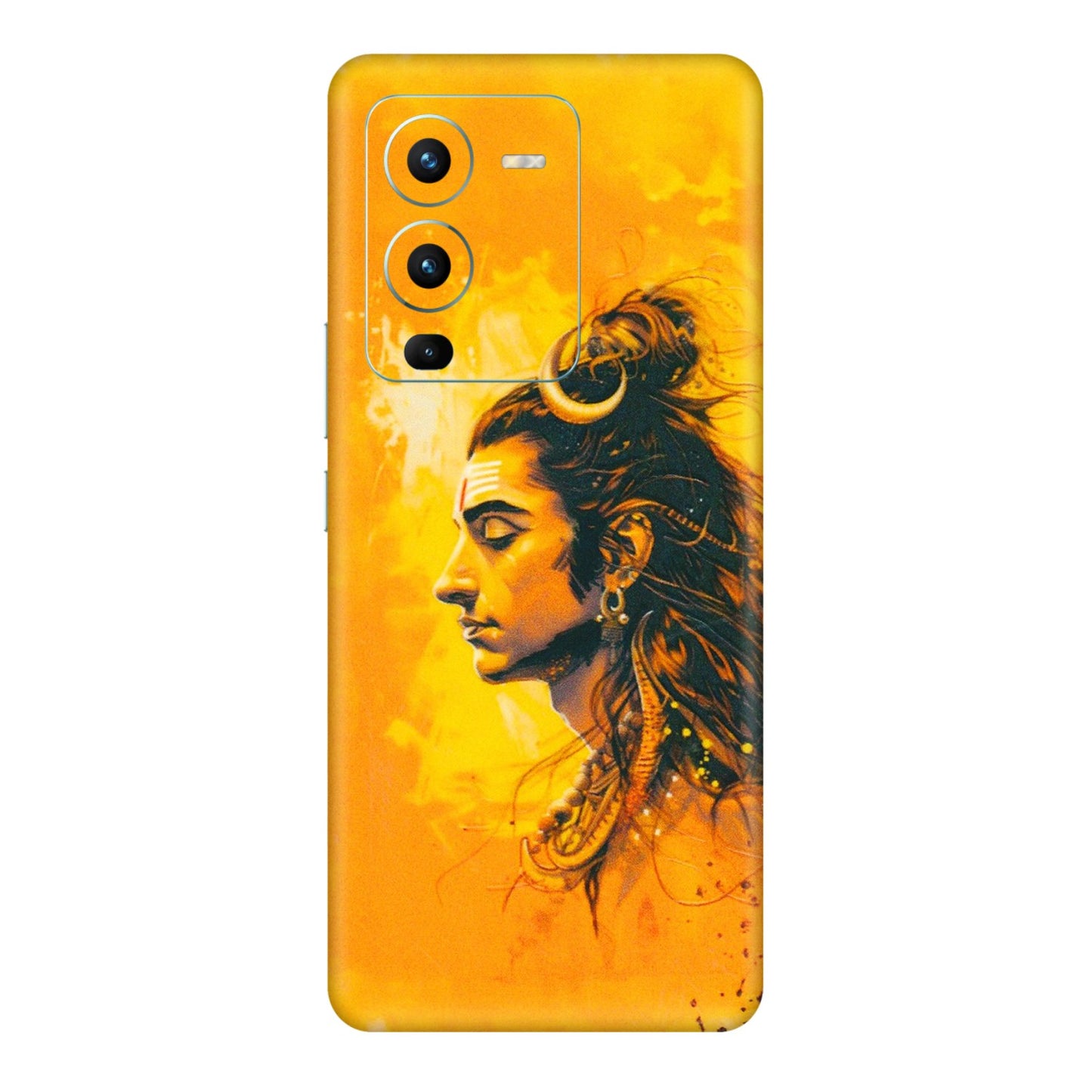VIVO Z/V/X/T/U/S Series Phone Skins (All Models) - Shiv Shakti - 3D Embossed Finish (L-14) Vivo V25 Pro