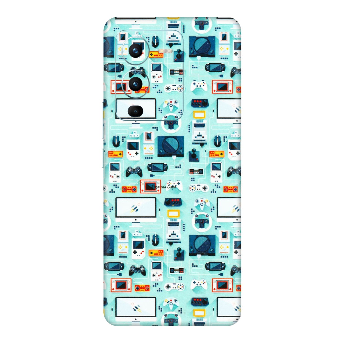 VIVO Z/V/X/T/U/S Series Phone Skins (All Models) - Gadgets Doodle - 3D Embossed Finish (L-184) Vivo V25 Pro