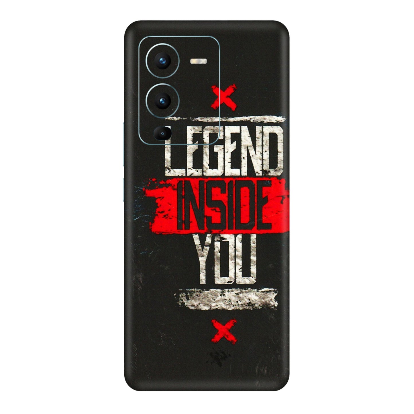 VIVO Z/V/X/T/U/S Series Phone Skins (All Models) - Legend Inside You - 3D Embossed Finish (L-186) Vivo V25 Pro