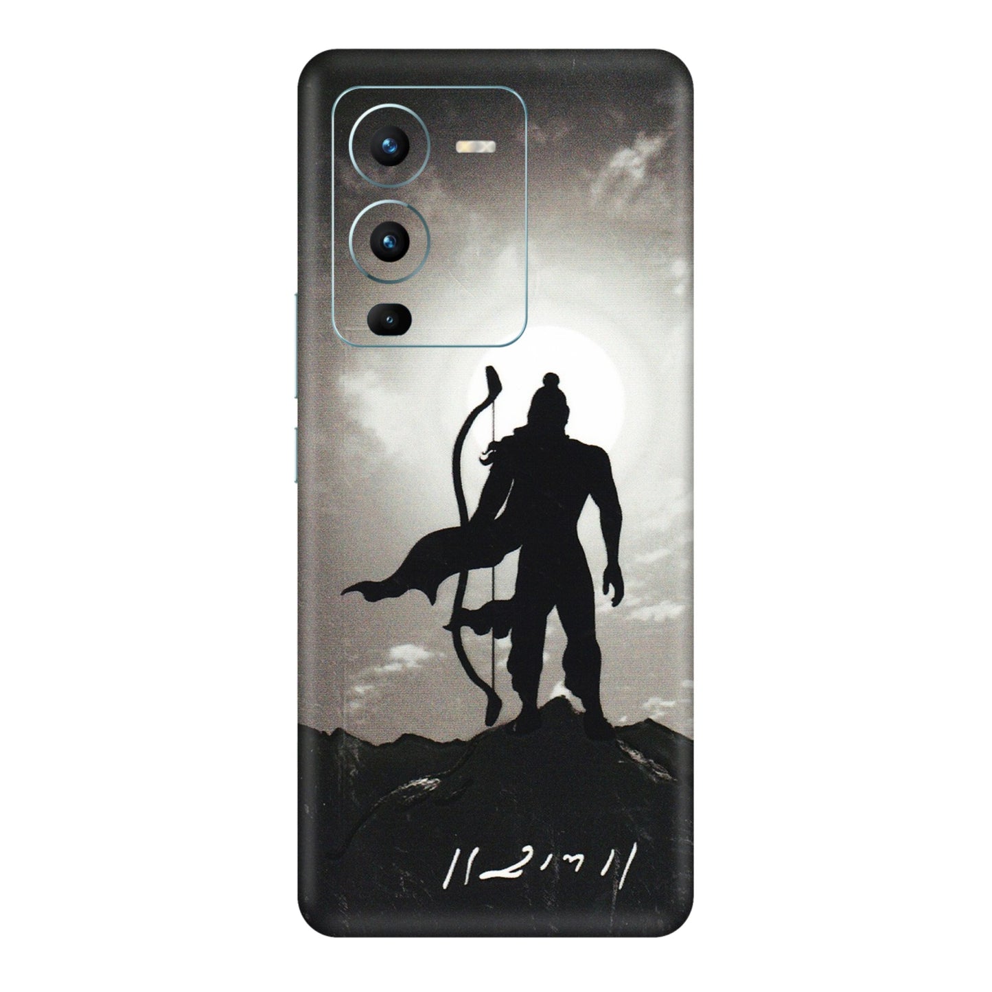 VIVO Z/V/X/T/U/S Series Phone Skins (All Models) - Jai Siya Ram - 3D Embossed Finish (L-200) Vivo V25 Pro