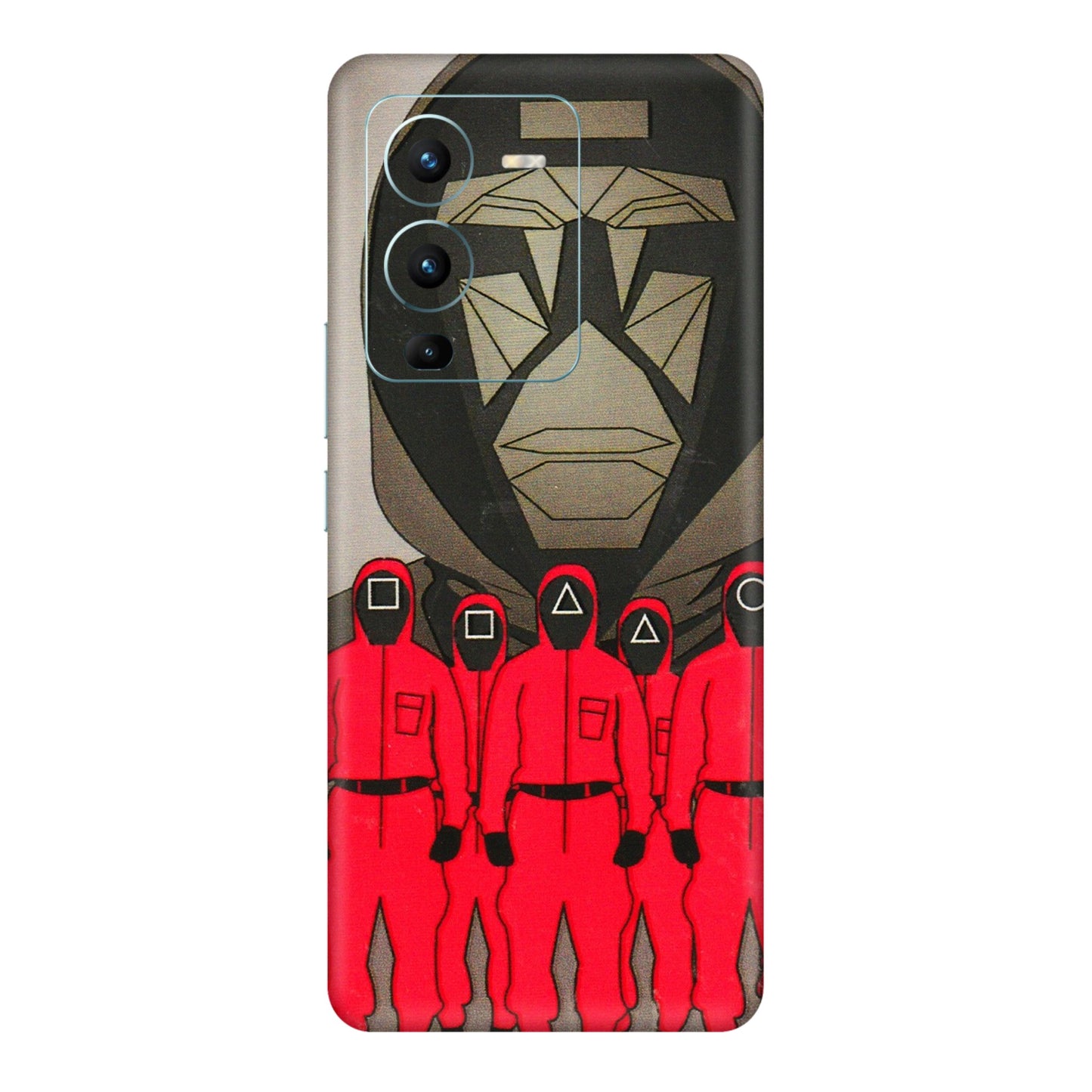 VIVO Z/V/X/T/U/S Series Phone Skins (All Models) - Squid Game Hero - 3D Embossed Finish (L-245) Vivo V25 Pro