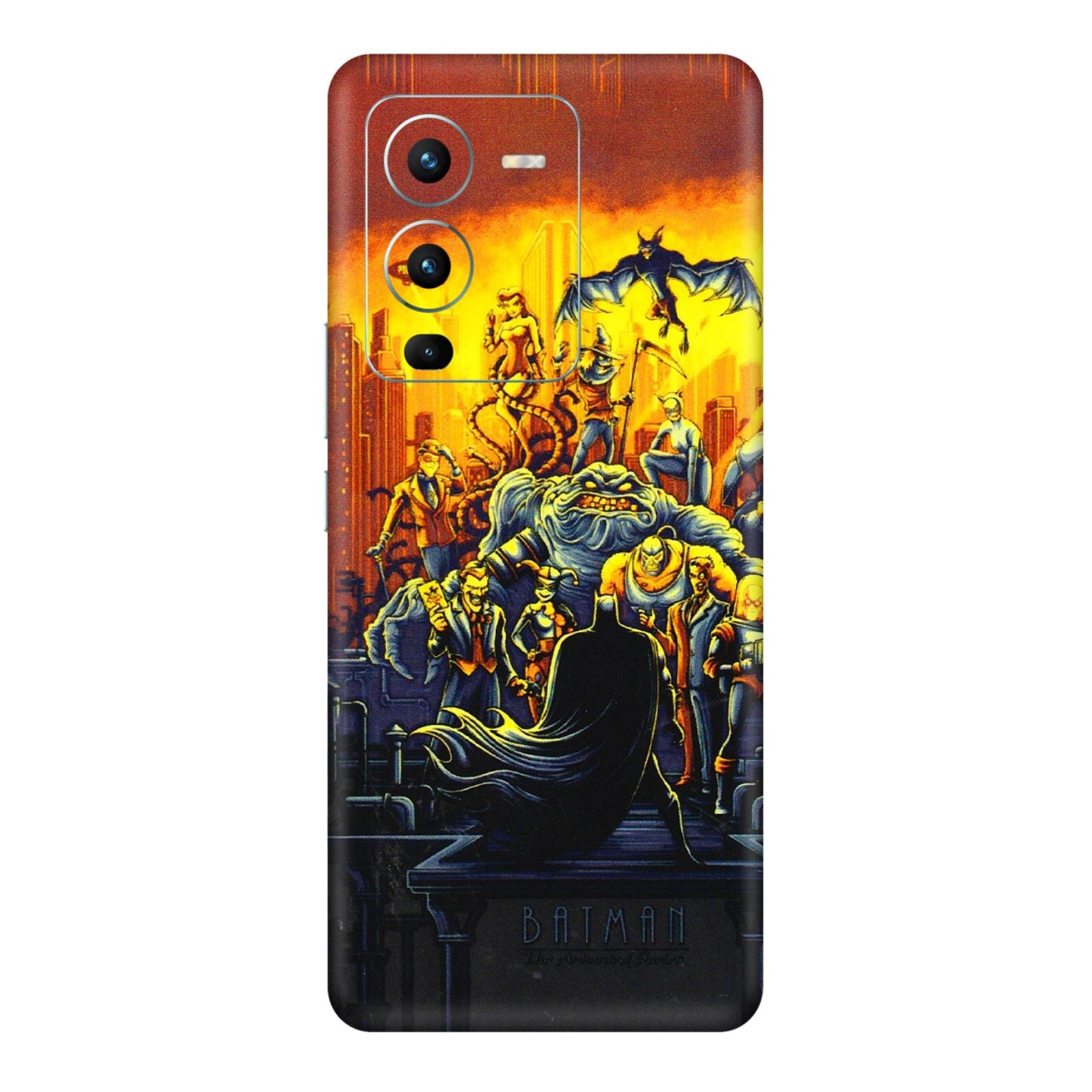 VIVO Z/V/X/T/U/S Series Phone Skins (All Models) - Games Doodles - 3D Embossed Finish (L-24) Vivo V25 Pro