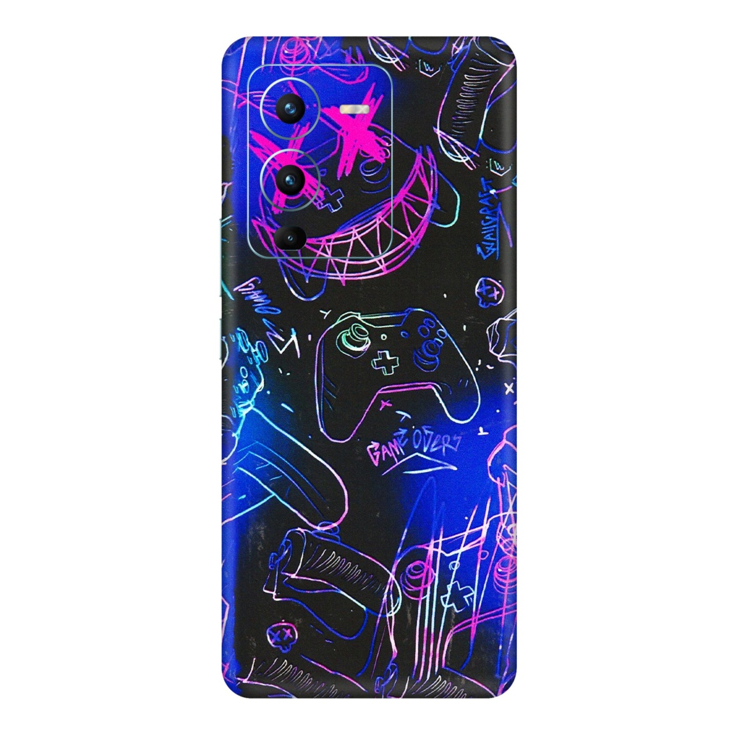 VIVO Z/V/X/T/U/S Series Phone Skins (All Models) - Gamers Paradise - 3D Embossed Finish (L-258) Vivo V25 Pro