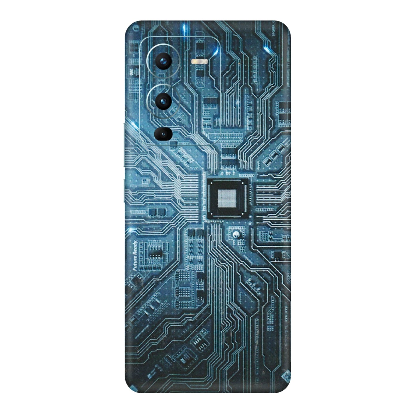 VIVO Z/V/X/T/U/S Series Phone Skins (All Models) - Original Circuit - 3D Embossed Finish (L-267) Vivo V25 Pro
