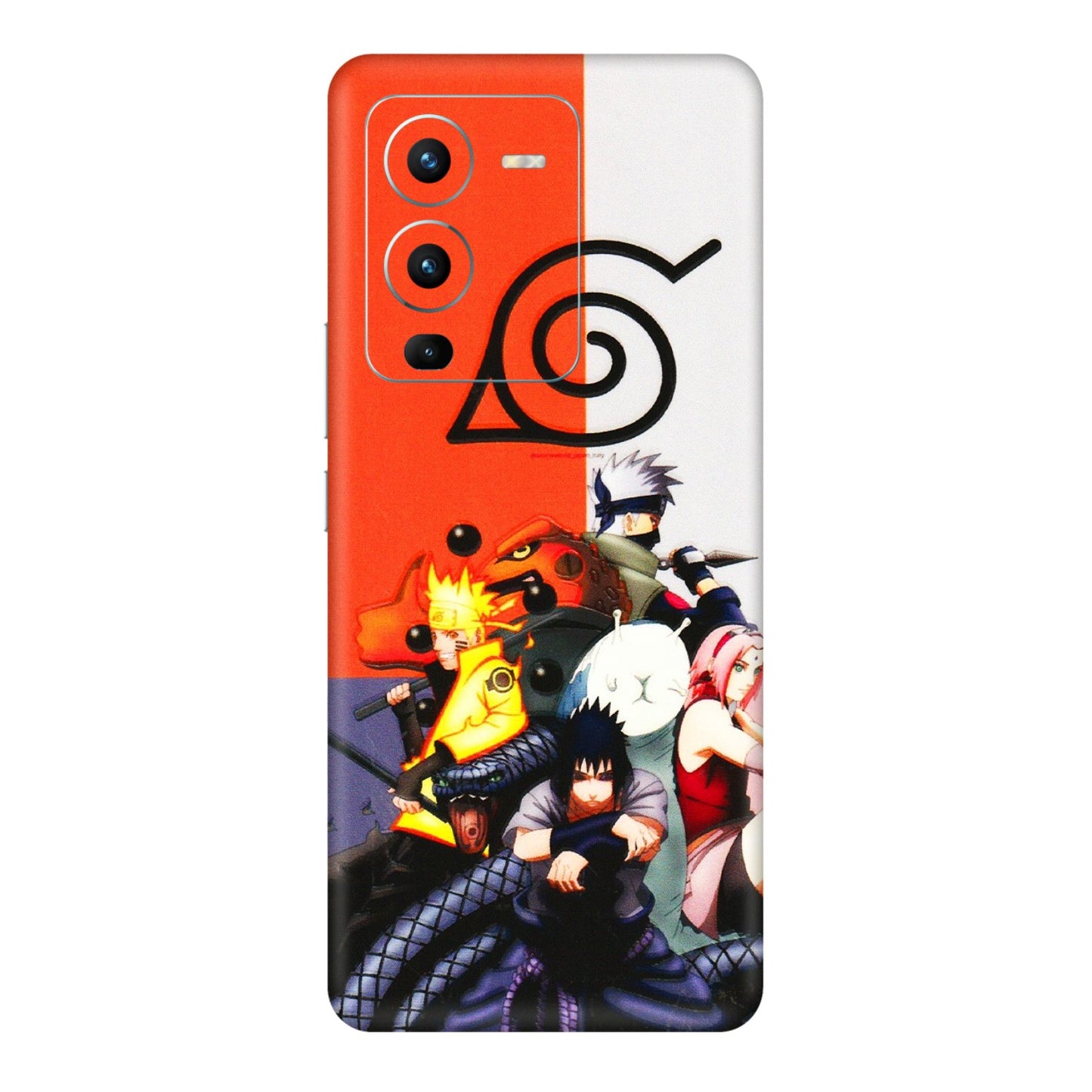 VIVO Z/V/X/T/U/S Series Phone Skins (All Models) - Naruto Final Fight - 3D Embossed Finish (L-33) Vivo V25 Pro