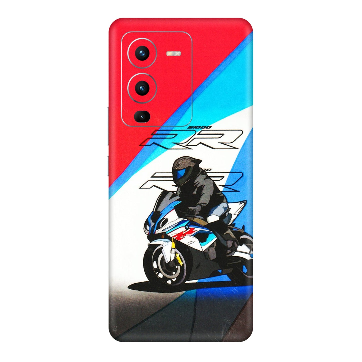VIVO Z/V/X/T/U/S Series Phone Skins (All Models) - Bikers Love - 3D Embossed Finish (L-58) Vivo V25 Pro
