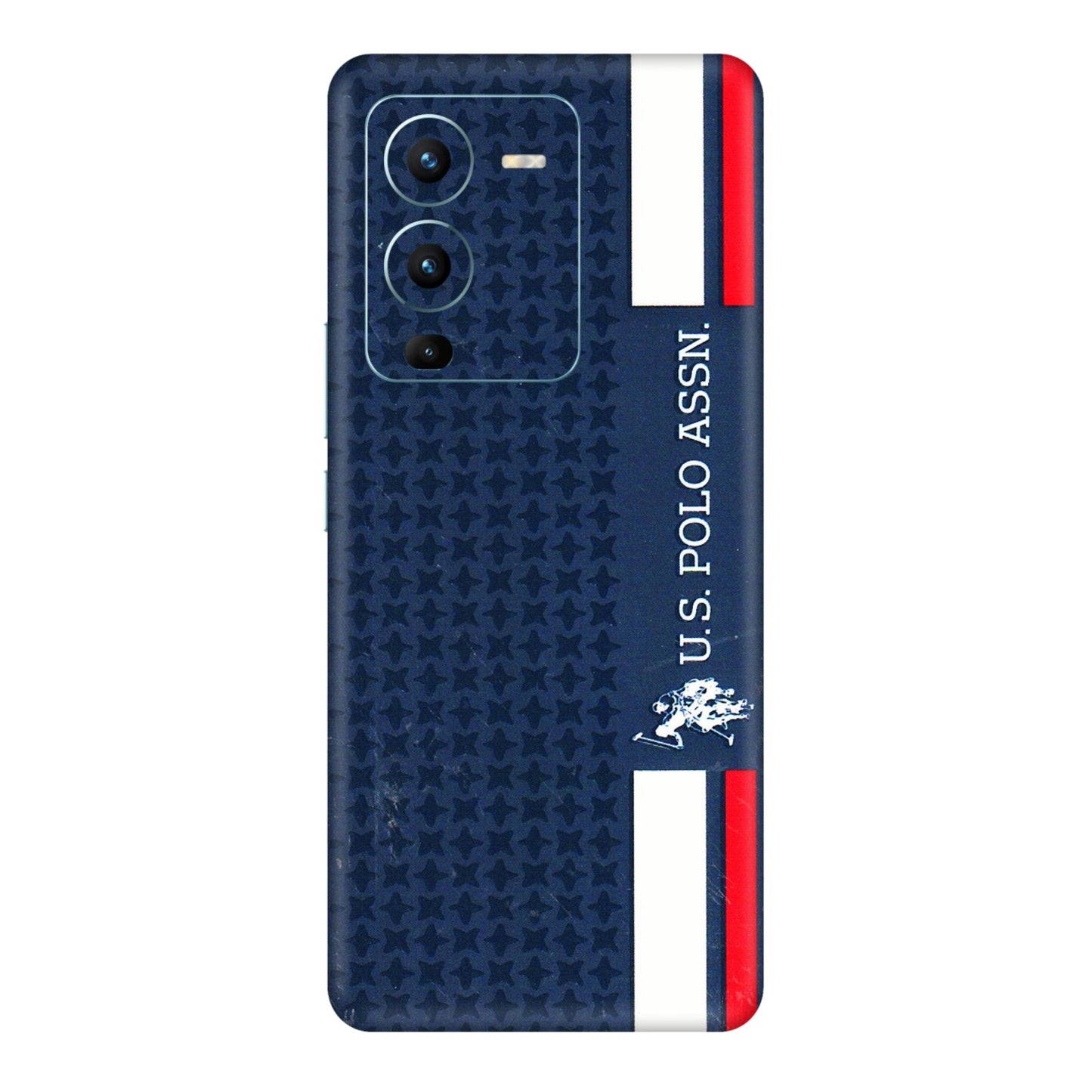 VIVO Z/V/X/T/U/S Series Phone Skins (All Models) - US POLO Designer Brand - 3D Embossed Finish (L-65) Vivo V25 Pro