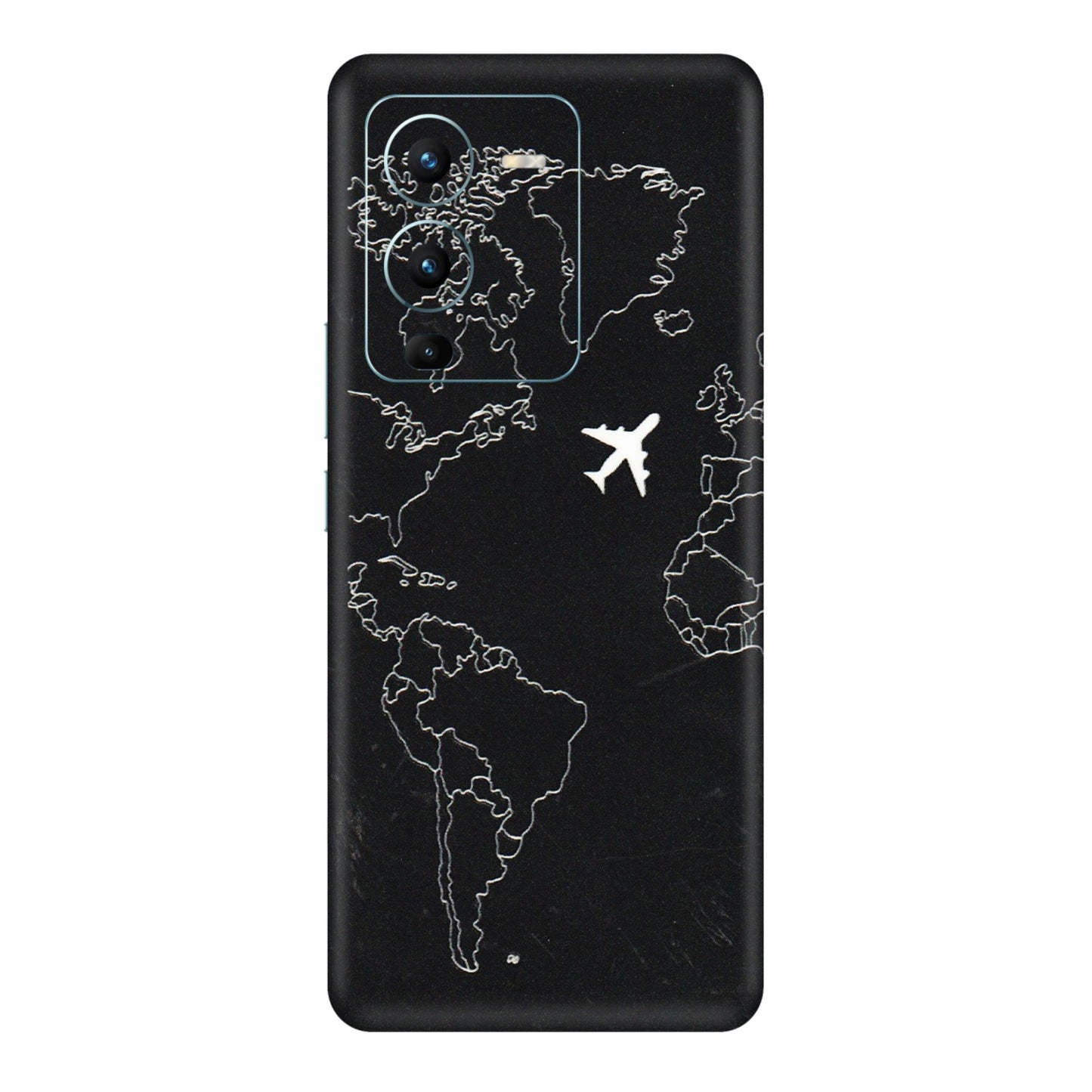 VIVO Z/V/X/T/U/S Series Phone Skins (All Models) - Never Ending Travel - 3D Embossed Finish (L-79) Vivo V25 Pro