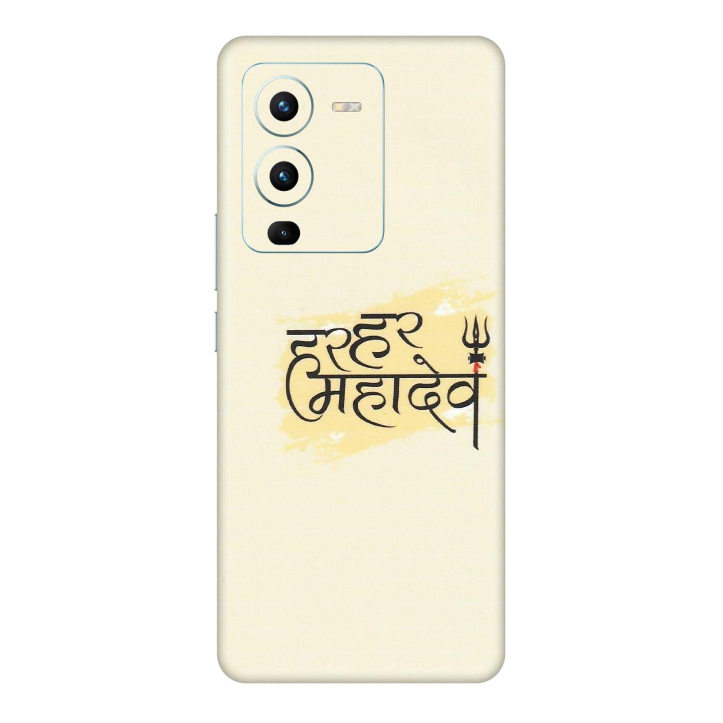 VIVO Z/V/X/T/U/S Series Phone Skins (All Models) - Har Har Mahadev - Matte Finish (M-10) Vivo V25 Pro