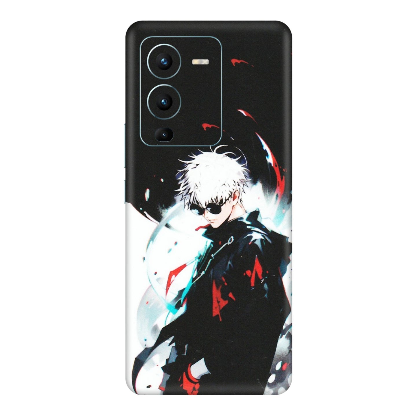 VIVO Z/V/X/T/U/S Series Phone Skins (All Models) - Gojo Powerful Charater Kaisen Anime - Matte Finish (M-144) Vivo V25 Pro