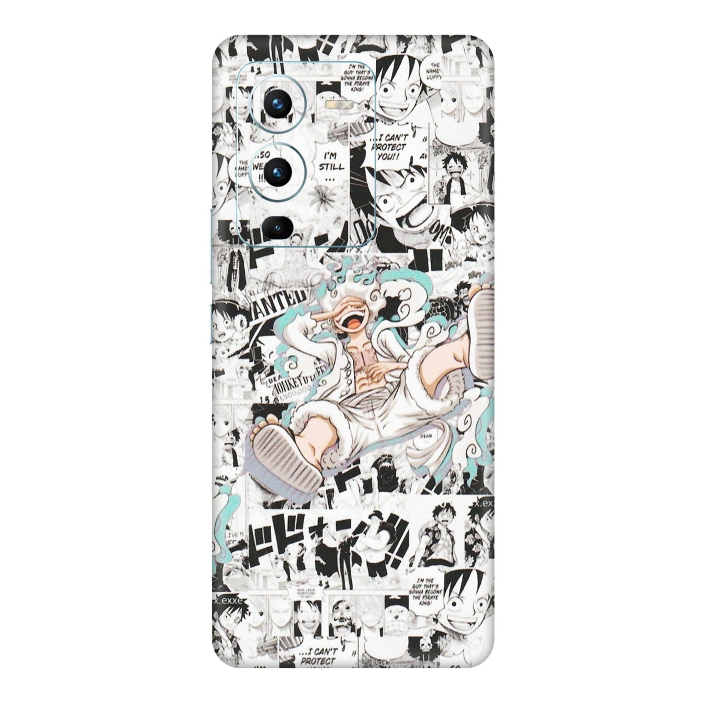 VIVO Z/V/X/T/U/S Series Phone Skins (All Models) - One Piece Comic - Matte Finish (M-168) Vivo V25 Pro