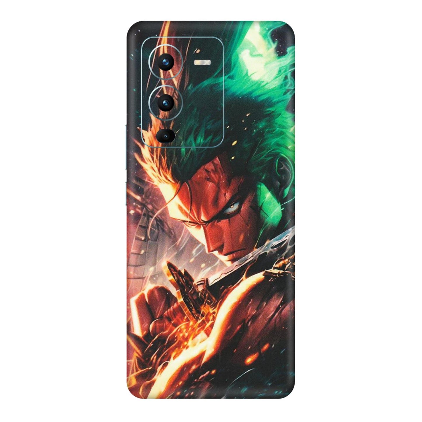 VIVO Z/V/X/T/U/S Series Phone Skins (All Models) - Anime Gojo Sword - Matte Finish (M-32) Vivo V25 Pro