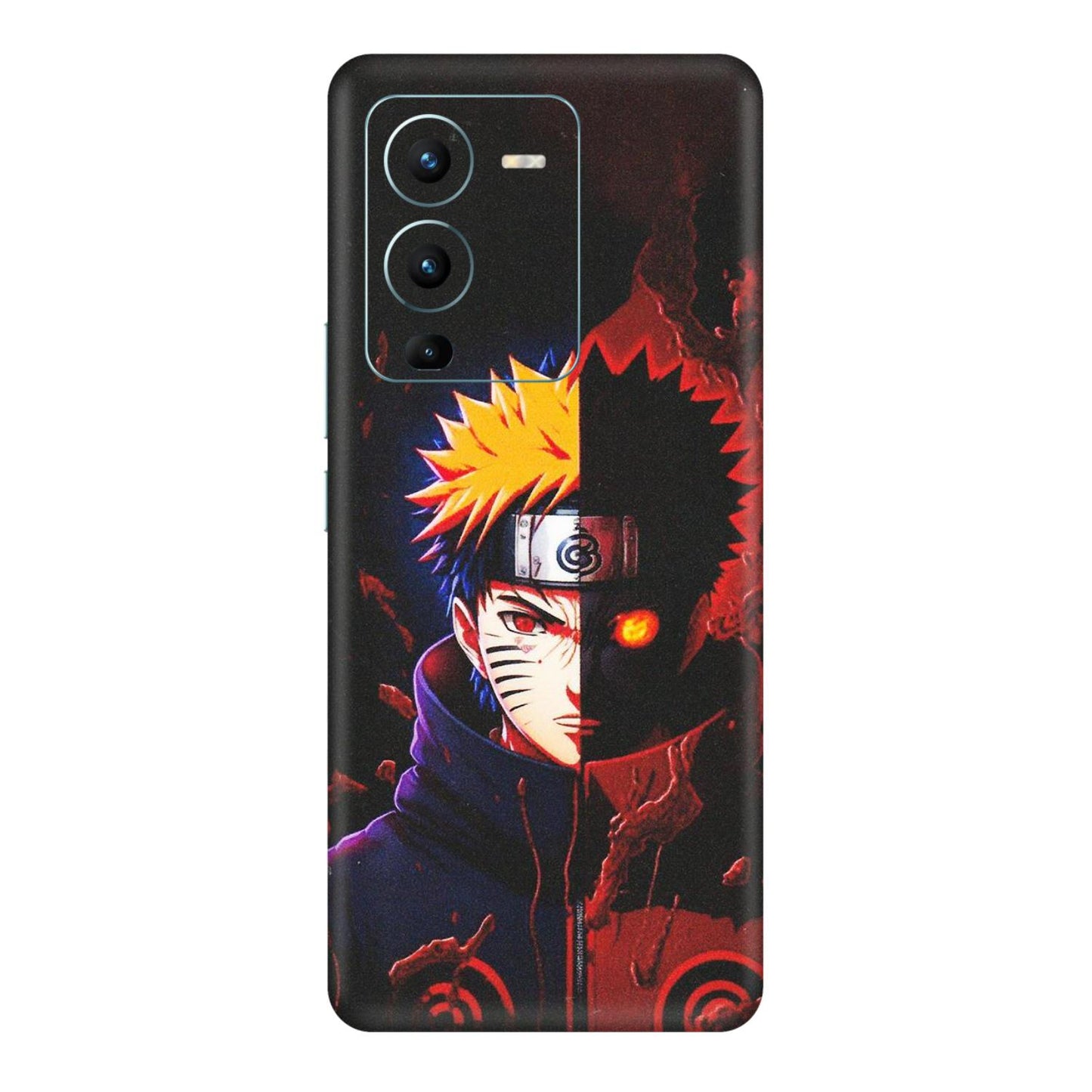 VIVO Z/V/X/T/U/S Series Phone Skins (All Models) - Naruto X Evil - Matte Finish (M-70) Vivo V25 Pro