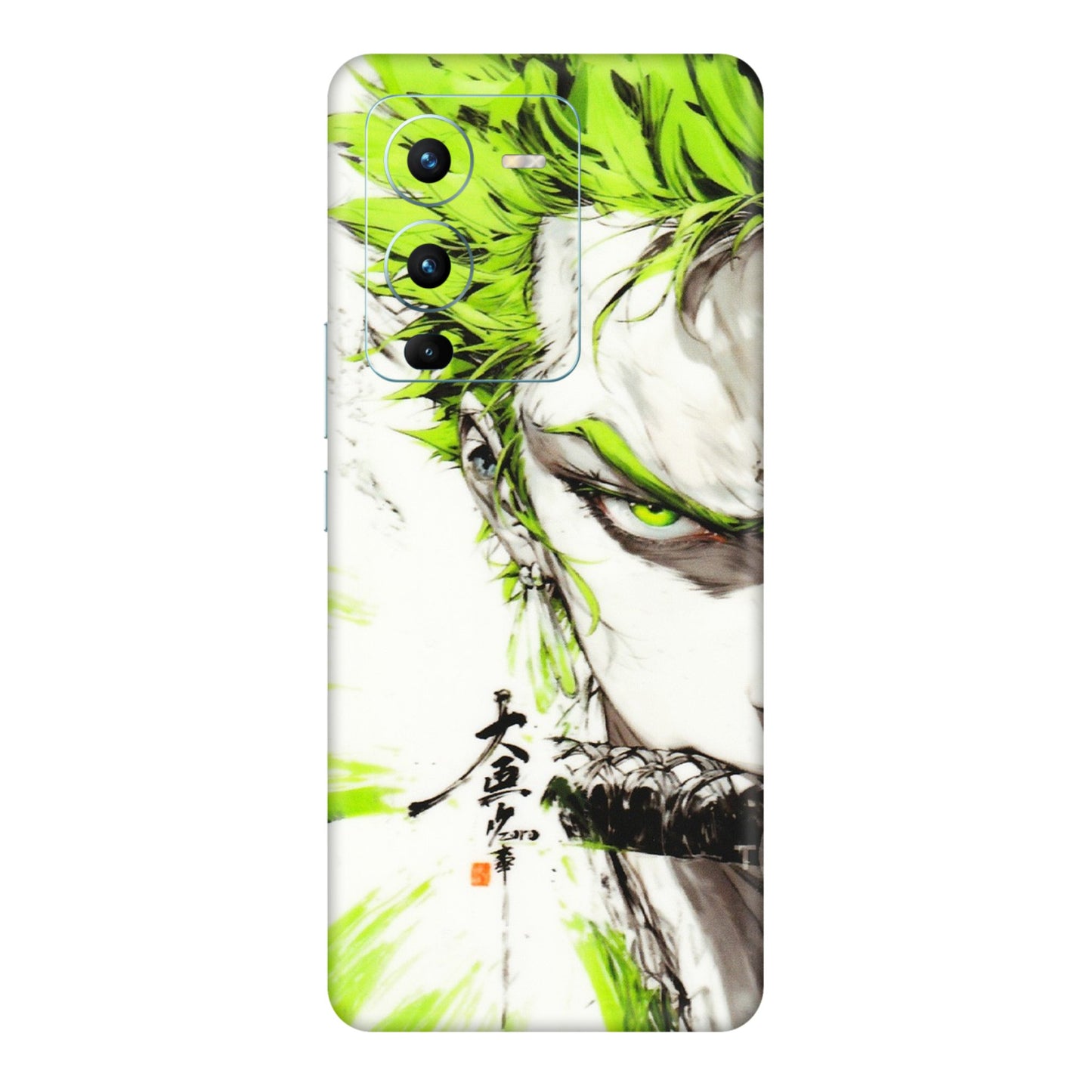 VIVO Z/V/X/T/U/S Series Phone Skins (All Models) - Roro Taku Anime - Transparent Finish (T-18) Vivo V25 Pro