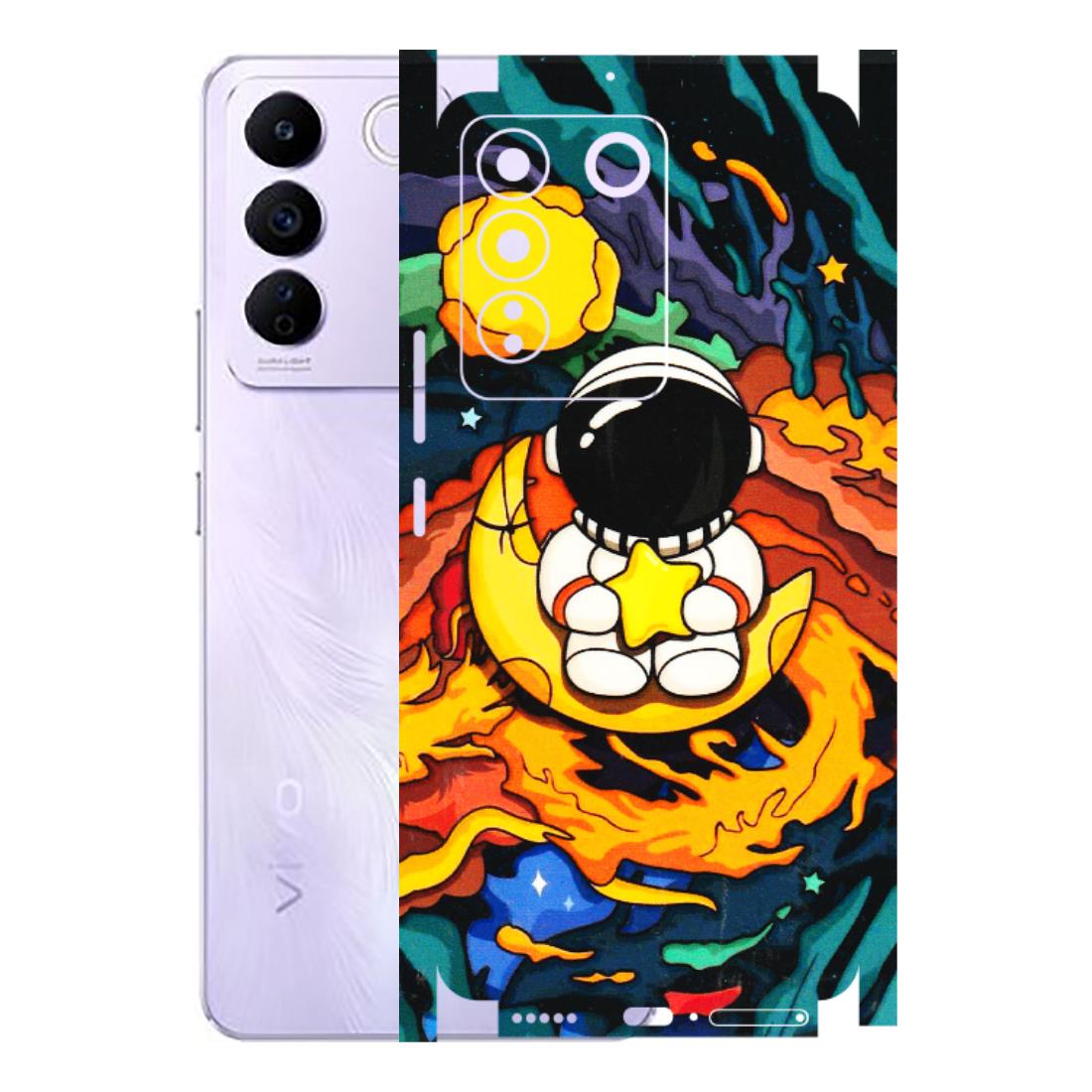 VIVO Z/V/X/T/U/S Series Phone Skins (All Models) - Baby Astronaut - 3D Embossed Finish (L-197) Vivo V27E