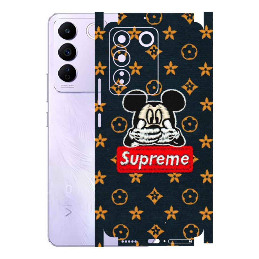 VIVO Z/V/X/T/U/S Series Phone Skins (All Models) - Mickey Supreme - Matte Finish (M-83) Vivo V27E