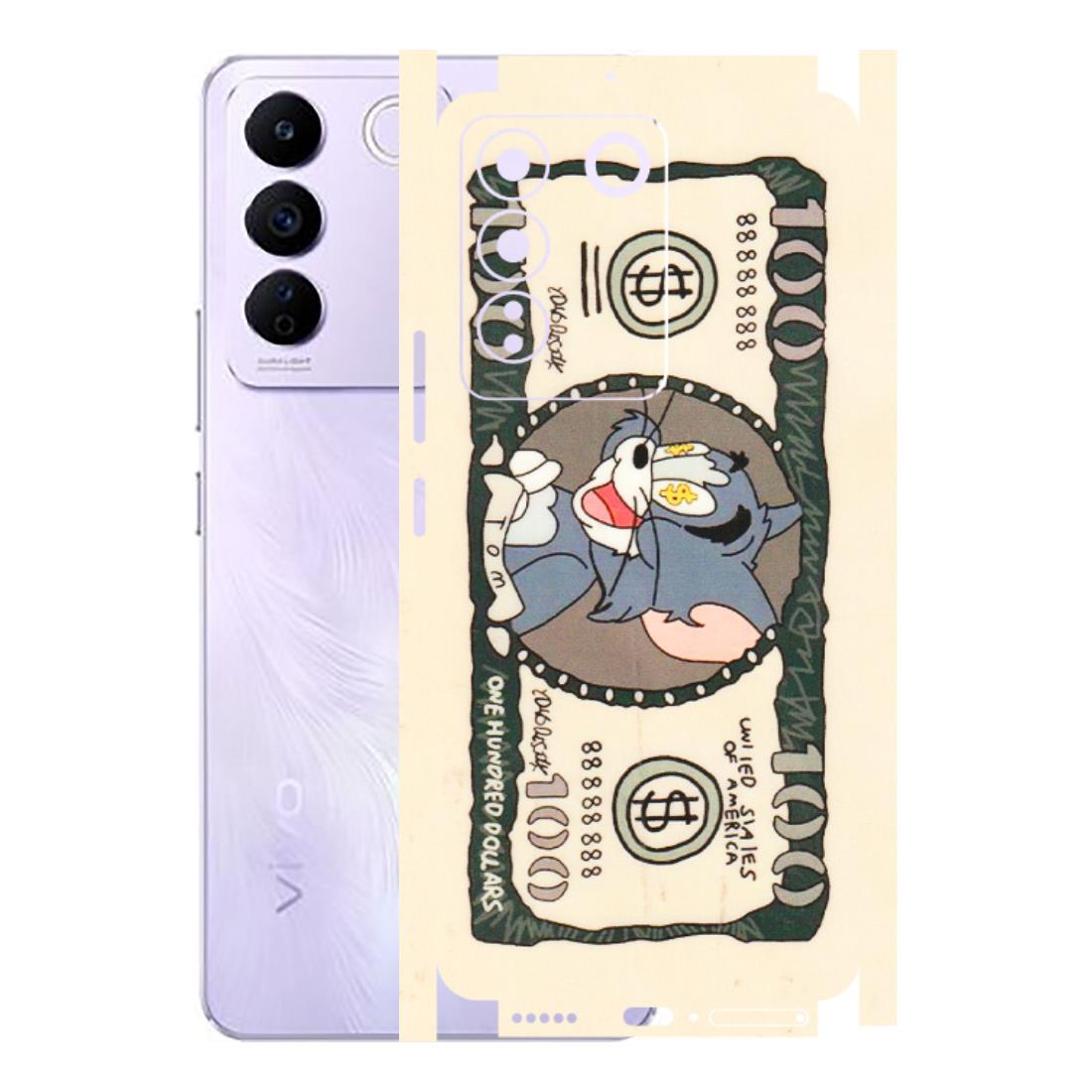 VIVO Z/V/X/T/U/S Series Phone Skins (All Models) - One Hundred Dollar Tom - Transparent Finish (T-16) Vivo V27E