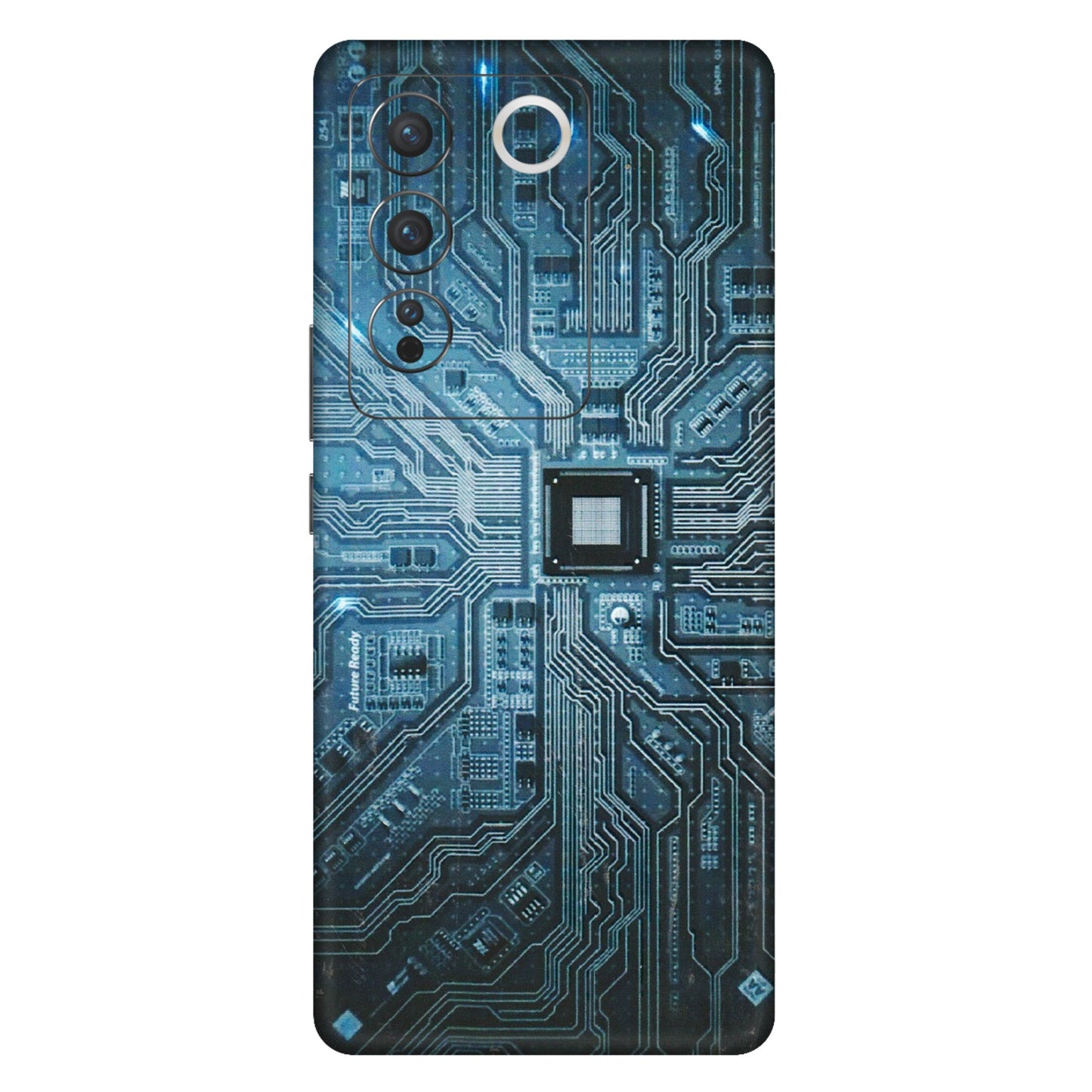 VIVO Z/V/X/T/U/S Series Phone Skins (All Models) - Original Circuit - 3D Embossed Finish (L-267) Vivo V27 (5G)