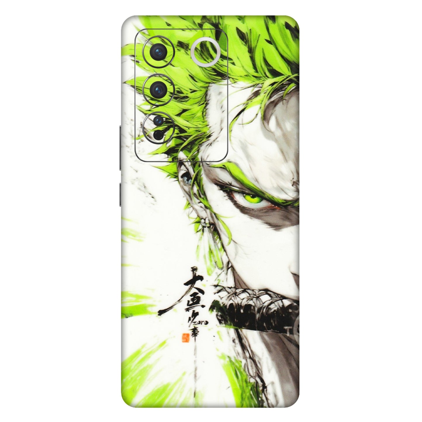 VIVO Z/V/X/T/U/S Series Phone Skins (All Models) - Roro Taku Anime - Transparent Finish (T-18) Vivo V27 (5G)
