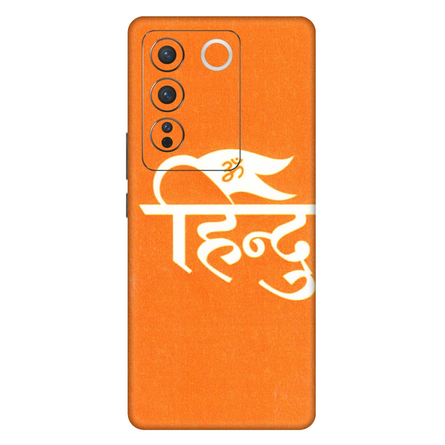 VIVO Z/V/X/T/U/S Series Phone Skins (All Models) - Hindu Kesari - 3D Embossed Finish (L-154) Vivo V27 Pro (5G)