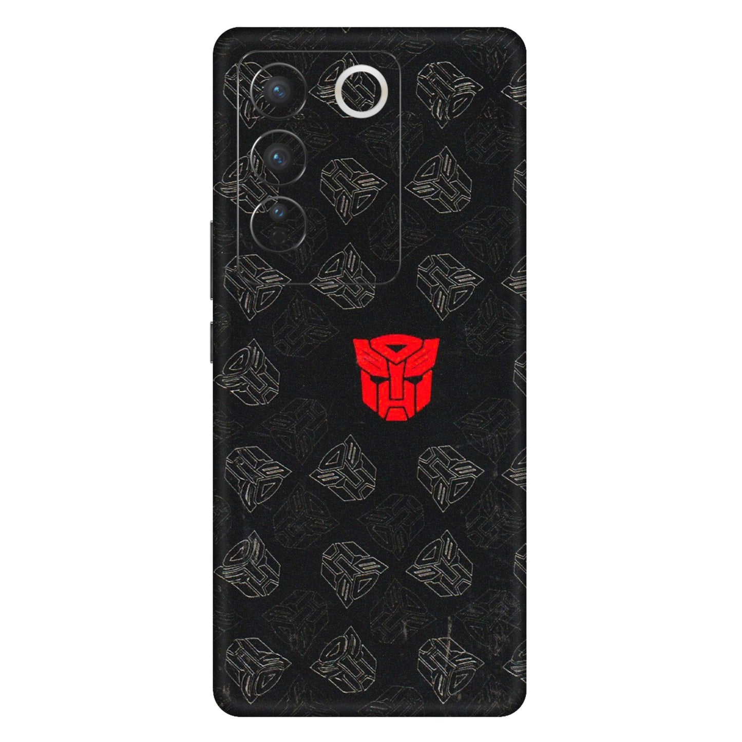 VIVO Z/V/X/T/U/S Series Phone Skins (All Models) - Transformers Devastation - 3D Embossed Finish (L-301) Vivo V27 Pro (5G)