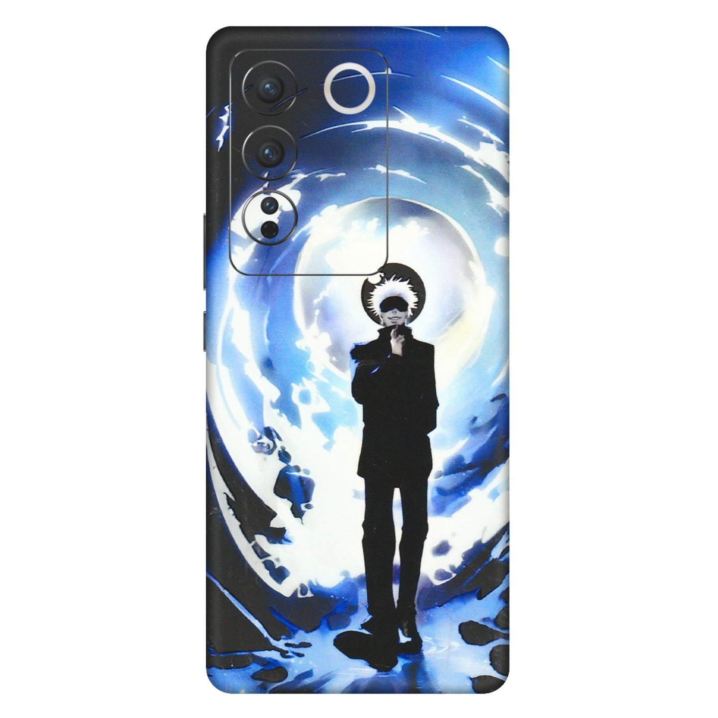 VIVO Z/V/X/T/U/S Series Phone Skins (All Models) - Jujustu Kaisen Anime Manga - 3D Embossed Finish (L-317) Vivo V27 Pro (5G)