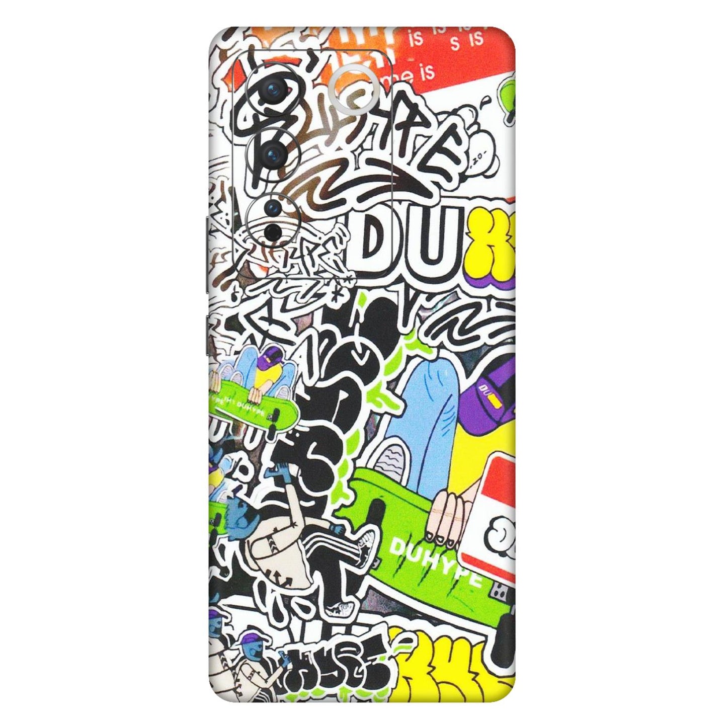 VIVO Z/V/X/T/U/S Series Phone Skins (All Models) - Dope Graffiti - Matte Finish (M-61) Vivo V27 Pro (5G)