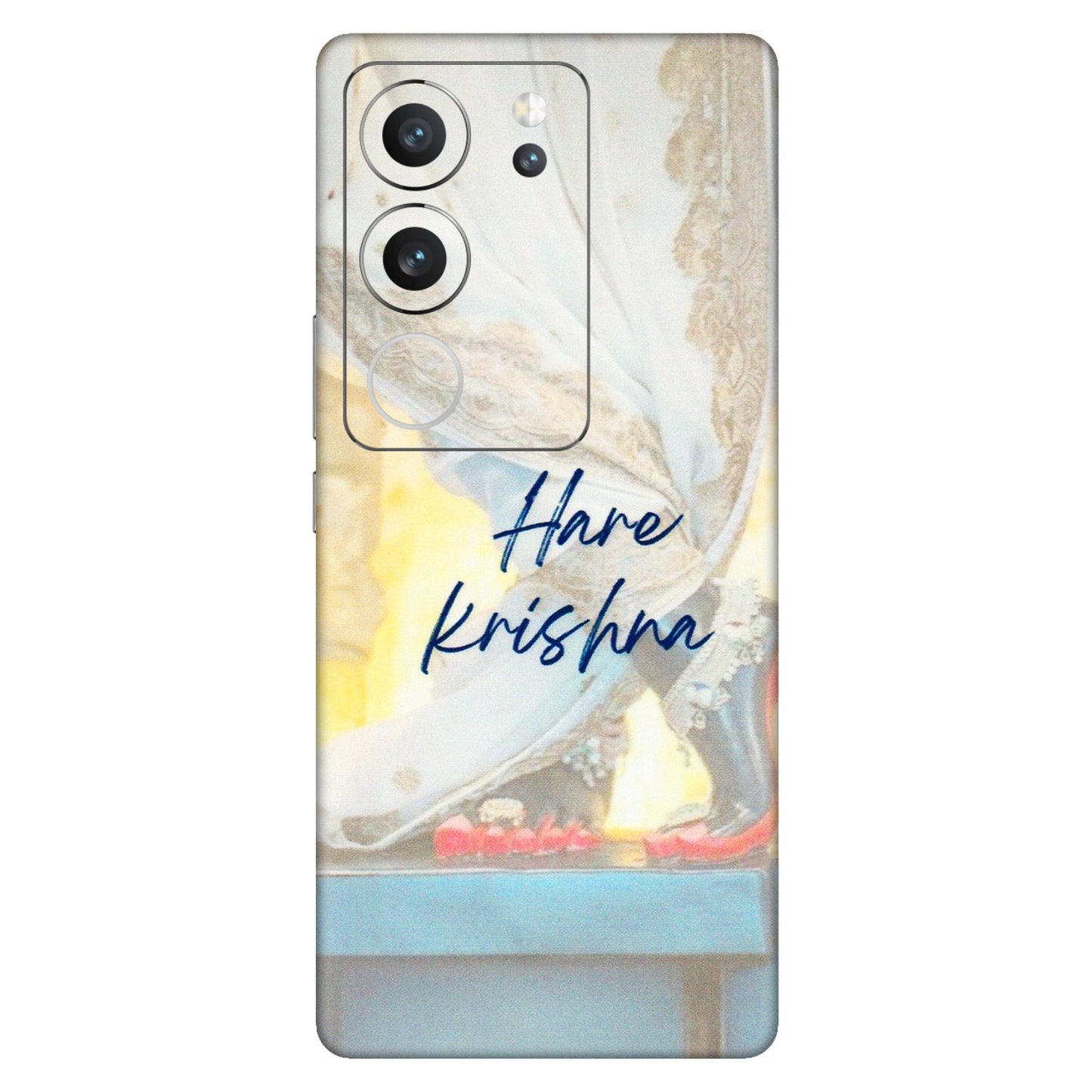 VIVO Z/V/X/T/U/S Series Phone Skins (All Models) - Hare Krishna - 3D Embossed Finish (L-03) Vivo V29 (5G)