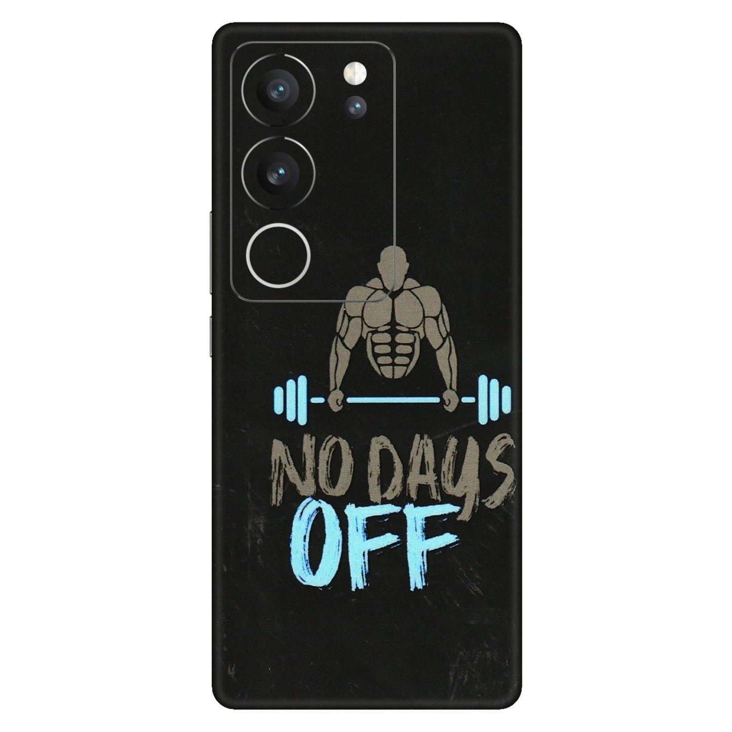 VIVO Z/V/X/T/U/S Series Phone Skins (All Models) - Gym Lover - 3D Embossed Finish (L-127) Vivo V29 (5G)