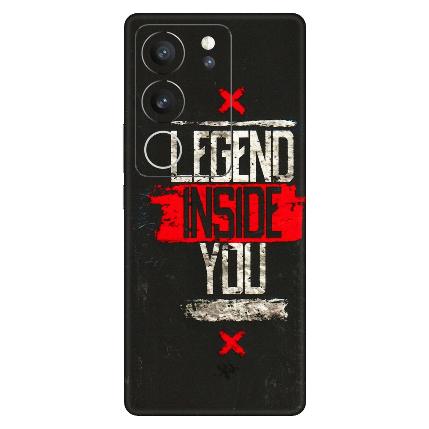 VIVO Z/V/X/T/U/S Series Phone Skins (All Models) - Legend Inside You - 3D Embossed Finish (L-186) Vivo V29 (5G)