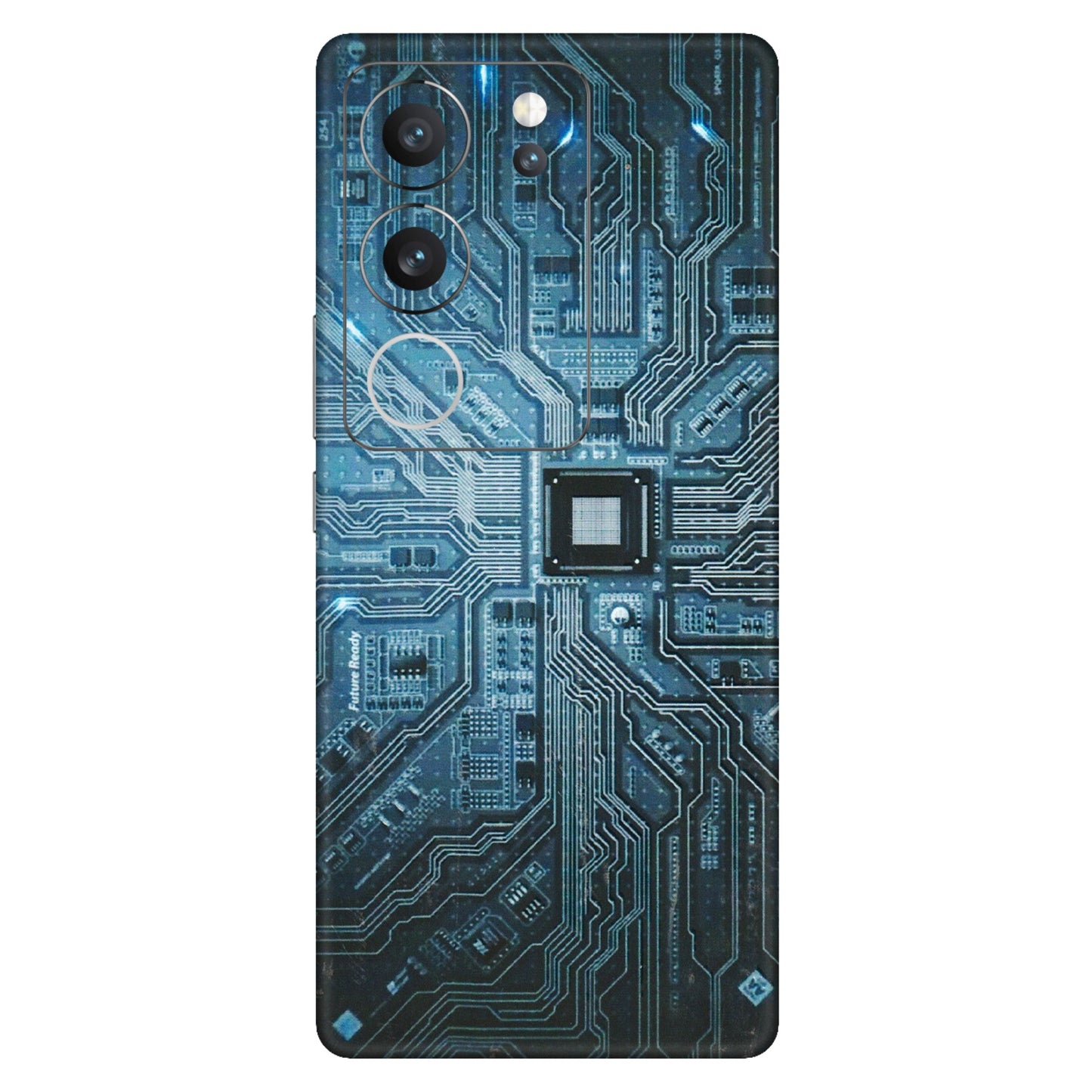 VIVO Z/V/X/T/U/S Series Phone Skins (All Models) - Original Circuit - 3D Embossed Finish (L-267) Vivo V29 (5G)