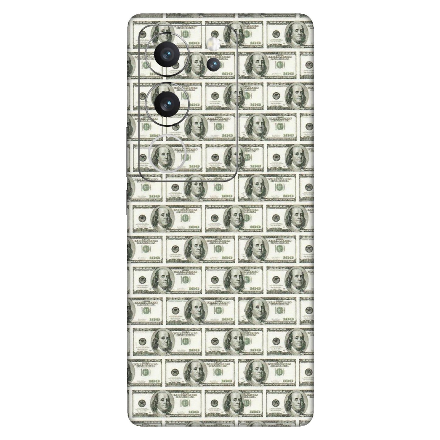 VIVO Z/V/X/T/U/S Series Phone Skins (All Models) - I Love Dollars - Matte Finish (M-40) Vivo V29 (5G)
