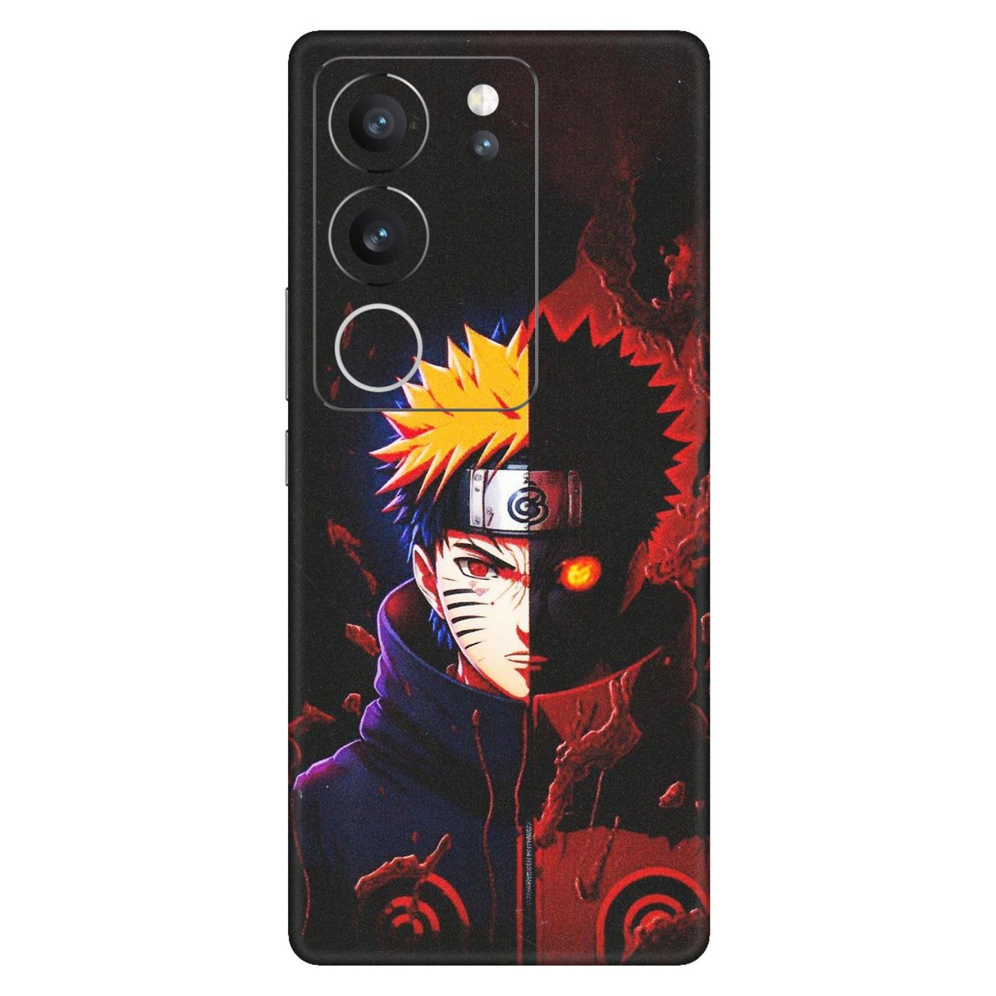 VIVO Z/V/X/T/U/S Series Phone Skins (All Models) - Naruto X Evil - Matte Finish (M-70) Vivo V29 (5G)
