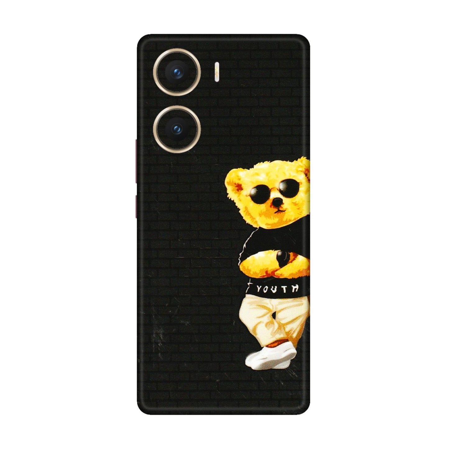 VIVO Z/V/X/T/U/S Series Phone Skins (All Models) - Classy Teddy Bear - 3D Embossed Finish (L-116) Vivo V29e (5G)