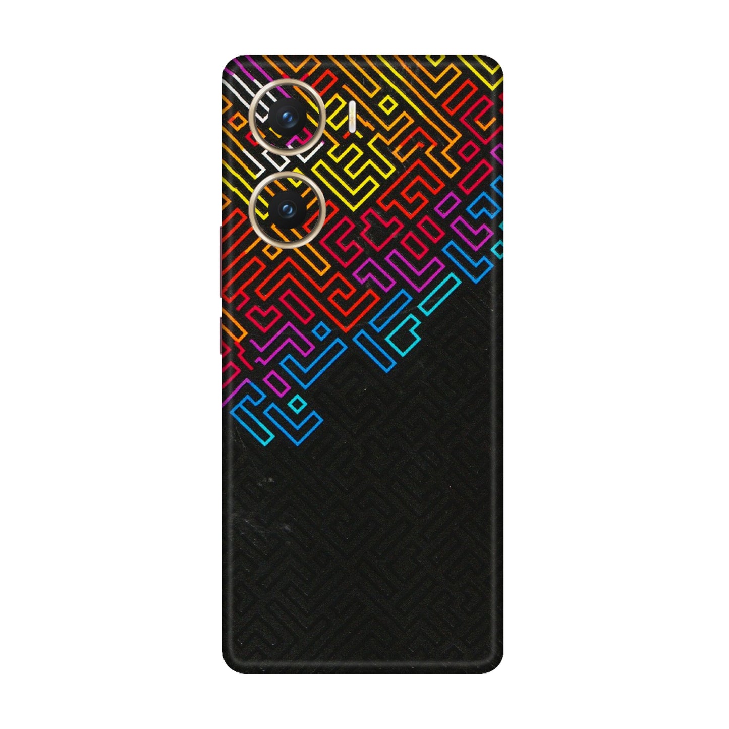VIVO Z/V/X/T/U/S Series Phone Skins (All Models) - Dotme Pattern Art - 3D Embossed Finish (L-121) Vivo V29e (5G)