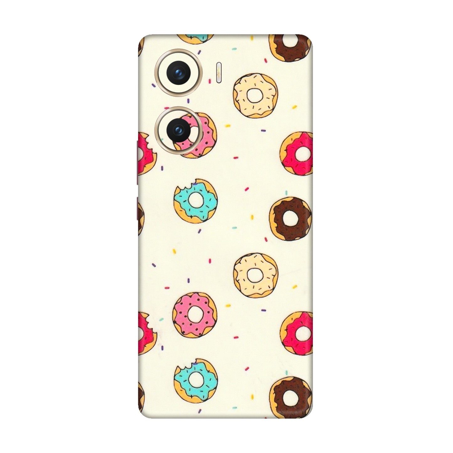 VIVO Z/V/X/T/U/S Series Phone Skins (All Models) - Mini Donuts Doodle Art - 3D Embossed Finish (L-122) Vivo V29e (5G)