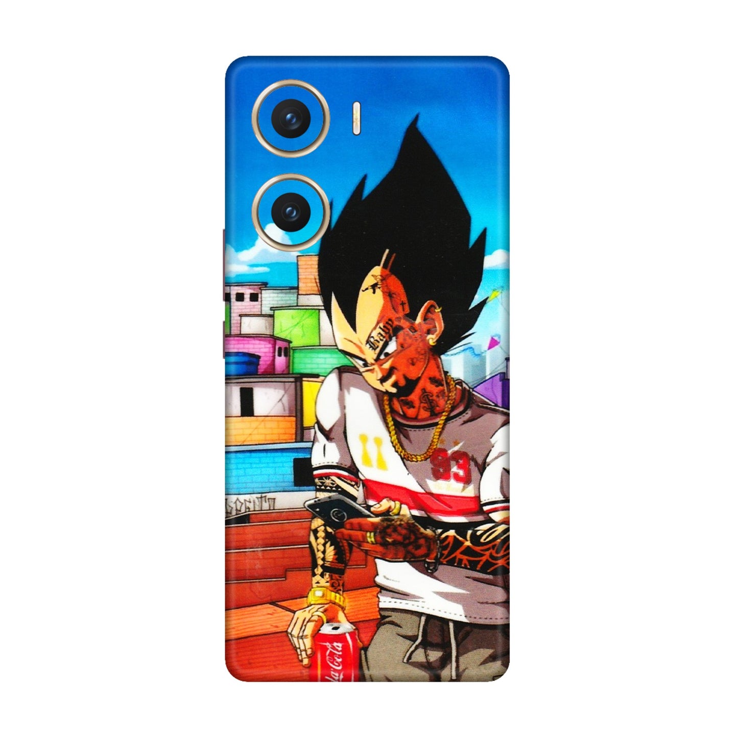 VIVO Z/V/X/T/U/S Series Phone Skins (All Models) - Vegeta - 3D Embossed Finish (L-136) Vivo V29e (5G)