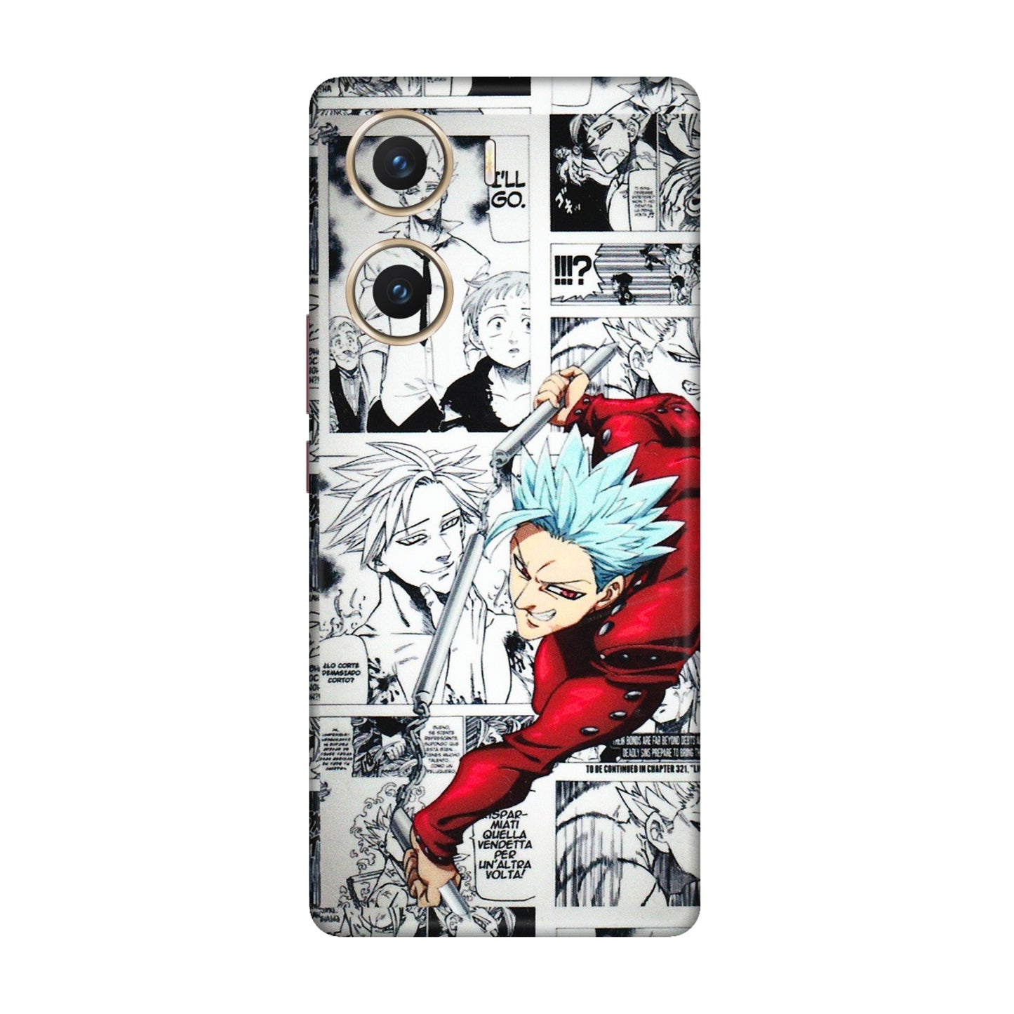 VIVO Z/V/X/T/U/S Series Phone Skins (All Models) - Anime Comic - 3D Embossed Finish (L-192) Vivo V29e (5G)