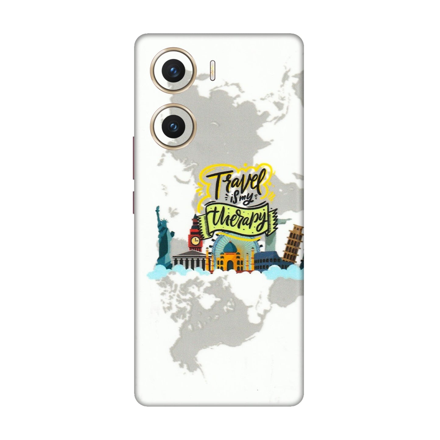 VIVO Z/V/X/T/U/S Series Phone Skins (All Models) - Travel Therapy - 3D Embossed Finish (L-199) Vivo V29e (5G)