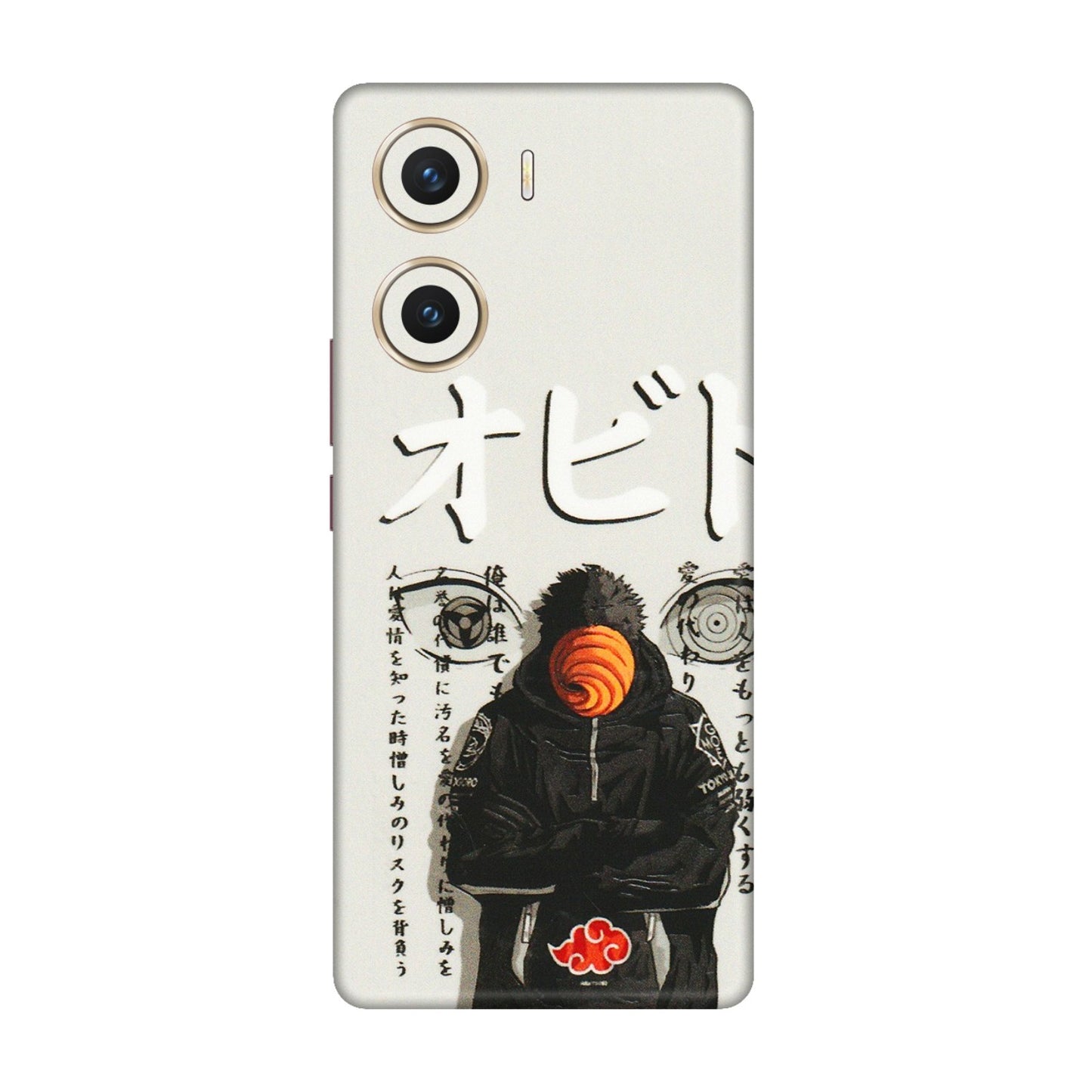 VIVO Z/V/X/T/U/S Series Phone Skins (All Models) - Obito Anime Eye - 3D Embossed Finish (L-19) Vivo V29e (5G)