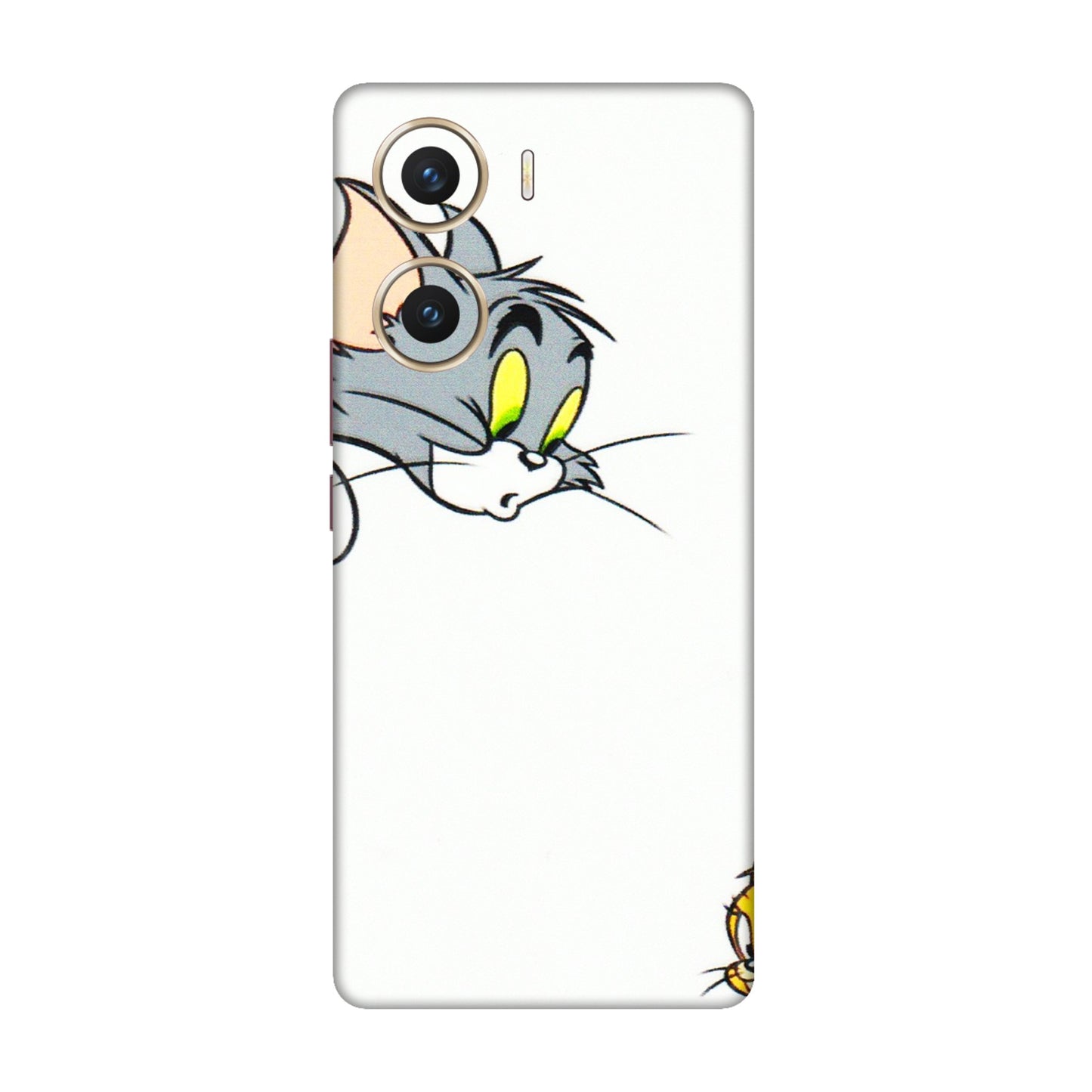 VIVO Z/V/X/T/U/S Series Phone Skins (All Models) - Cute Tom And Jerry - 3D Embossed Finish (L-220) Vivo V29e (5G)