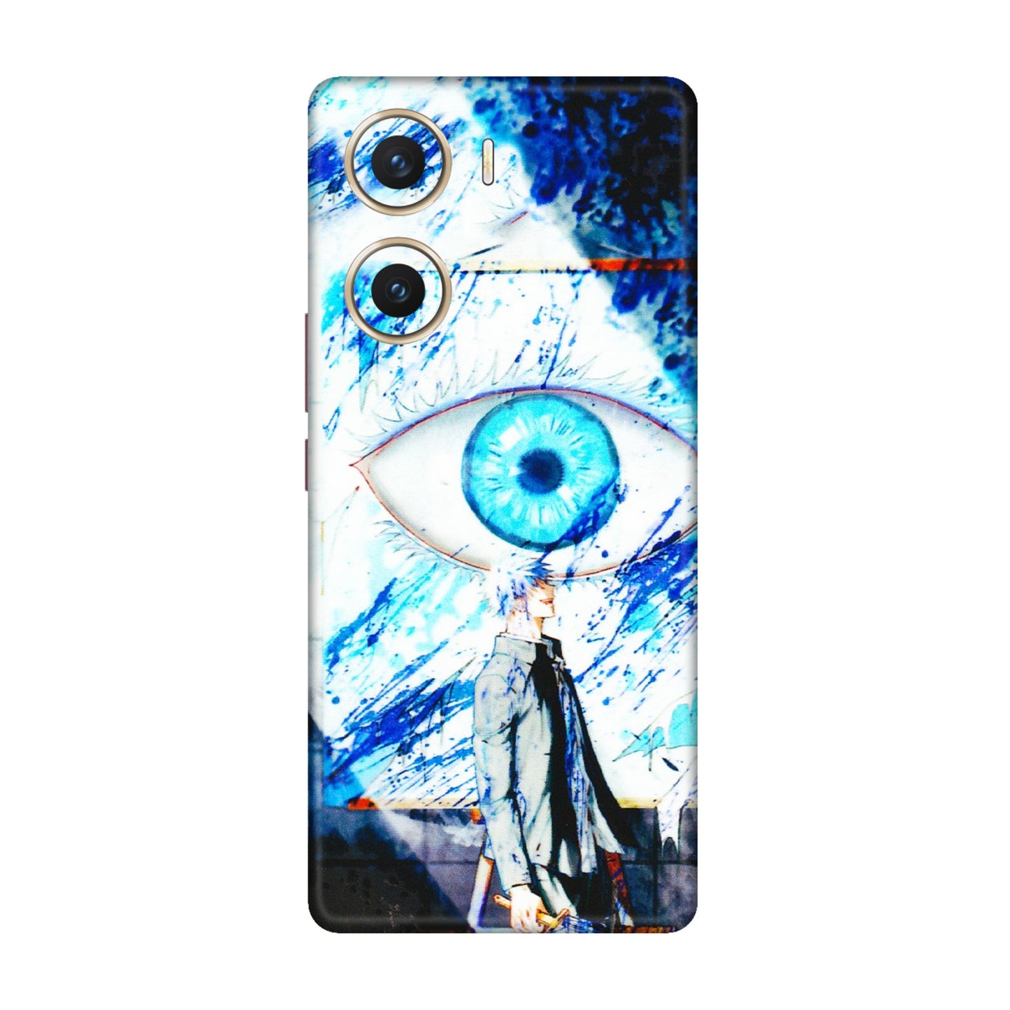 VIVO Z/V/X/T/U/S Series Phone Skins (All Models) - Gojo Satoru evil eye - 3D Embossed Finish (L-239) Vivo V29e (5G)